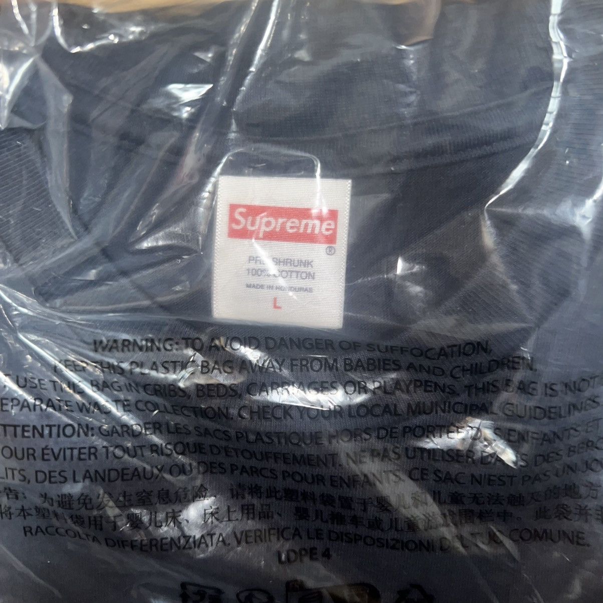 Supreme Supreme Duck Tee Navy Size: Large Size US L / EU 52-54 / 3 - 3 Thumbnail