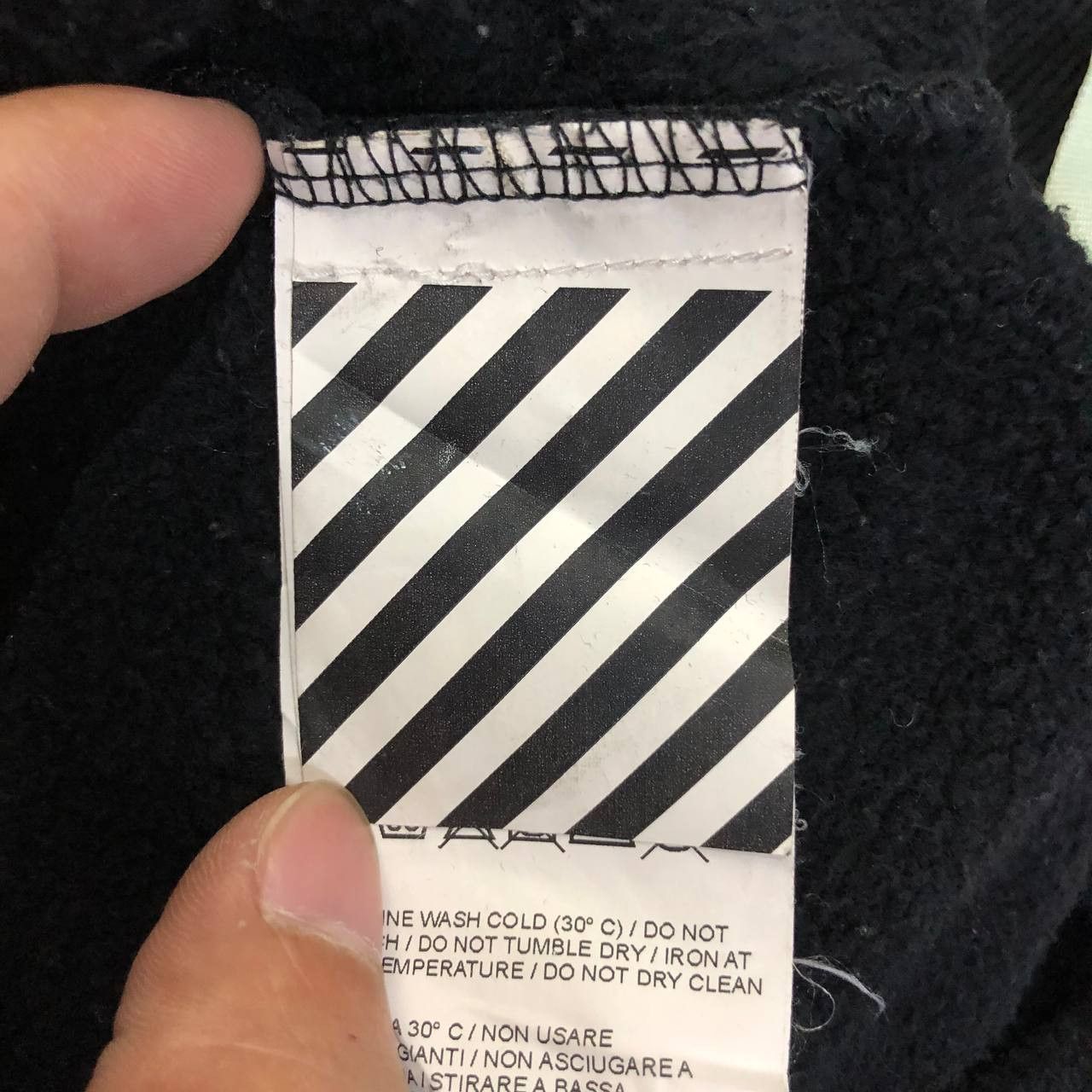 Dover Street Market × Off-White Dover Street Market X Off-White Watch your back hoodie Size US L / EU 52-54 / 3 - 7 Thumbnail
