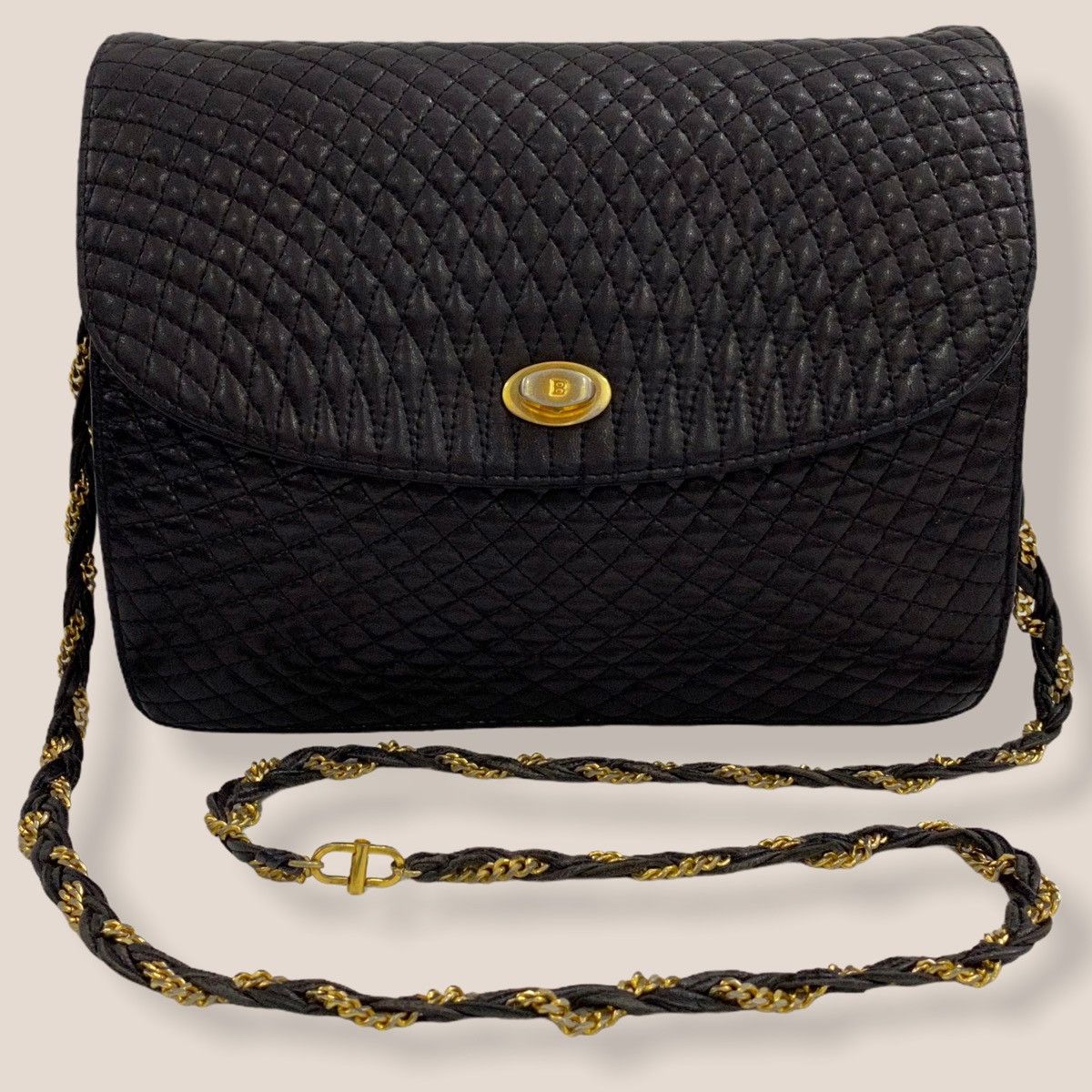 Bally ‼️LASTDROP‼️ AUTHENTIC BALLY LEATHER QUILTED SHOULDER BAG Size ONE SIZE - 12 Thumbnail