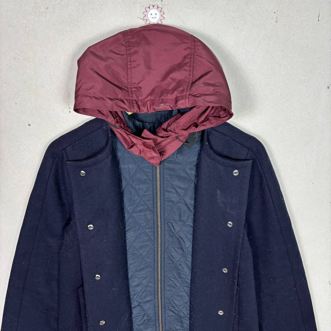 Jil Sander Jil Sander Navy Wool Coat Jacket Sz 38 Size XS / US 0-2 / IT 36-38 - 5 Thumbnail