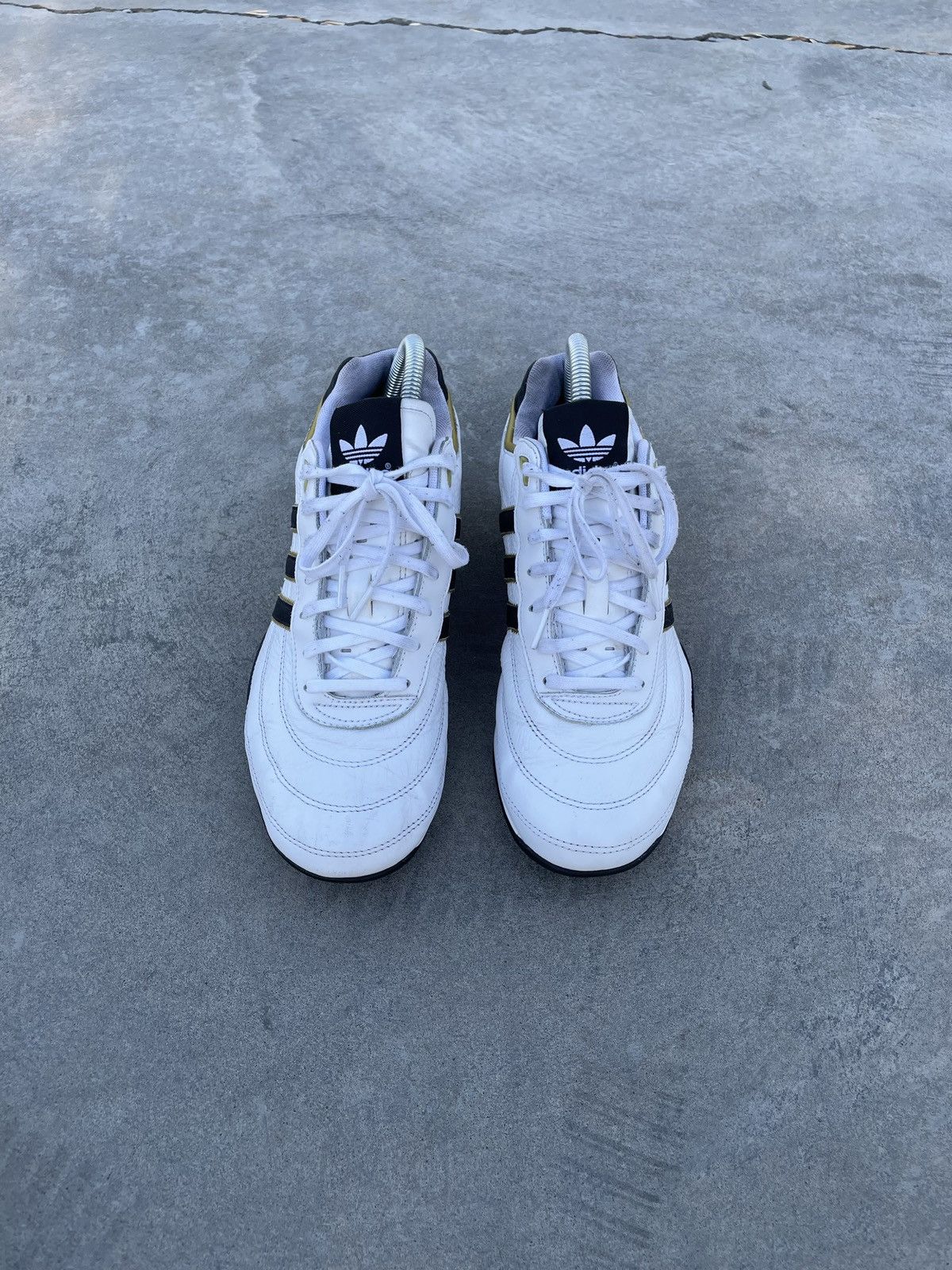 Adidas Rare 2006 Adidas Good Year Y2K Racing F1 Blokecore Shoes Size US 7.5 / EU 40-41 - 4 Thumbnail