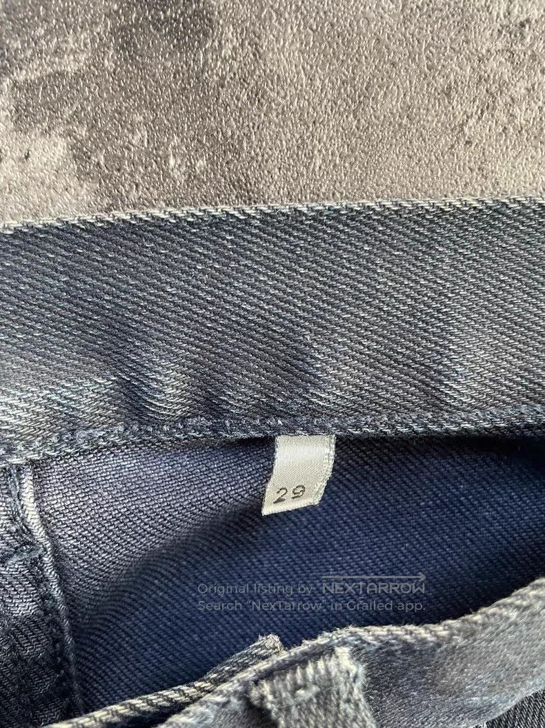Dior Dior Dark blue paint splatter glitter stretch denim jeans Size US 29 - 8 Thumbnail