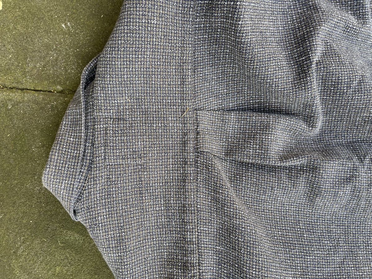 Japanese Brand × Vintage Vintage 80s woven sherpa quilted lined paint work jacket Size US L / EU 52-54 / 3 - 5 Thumbnail