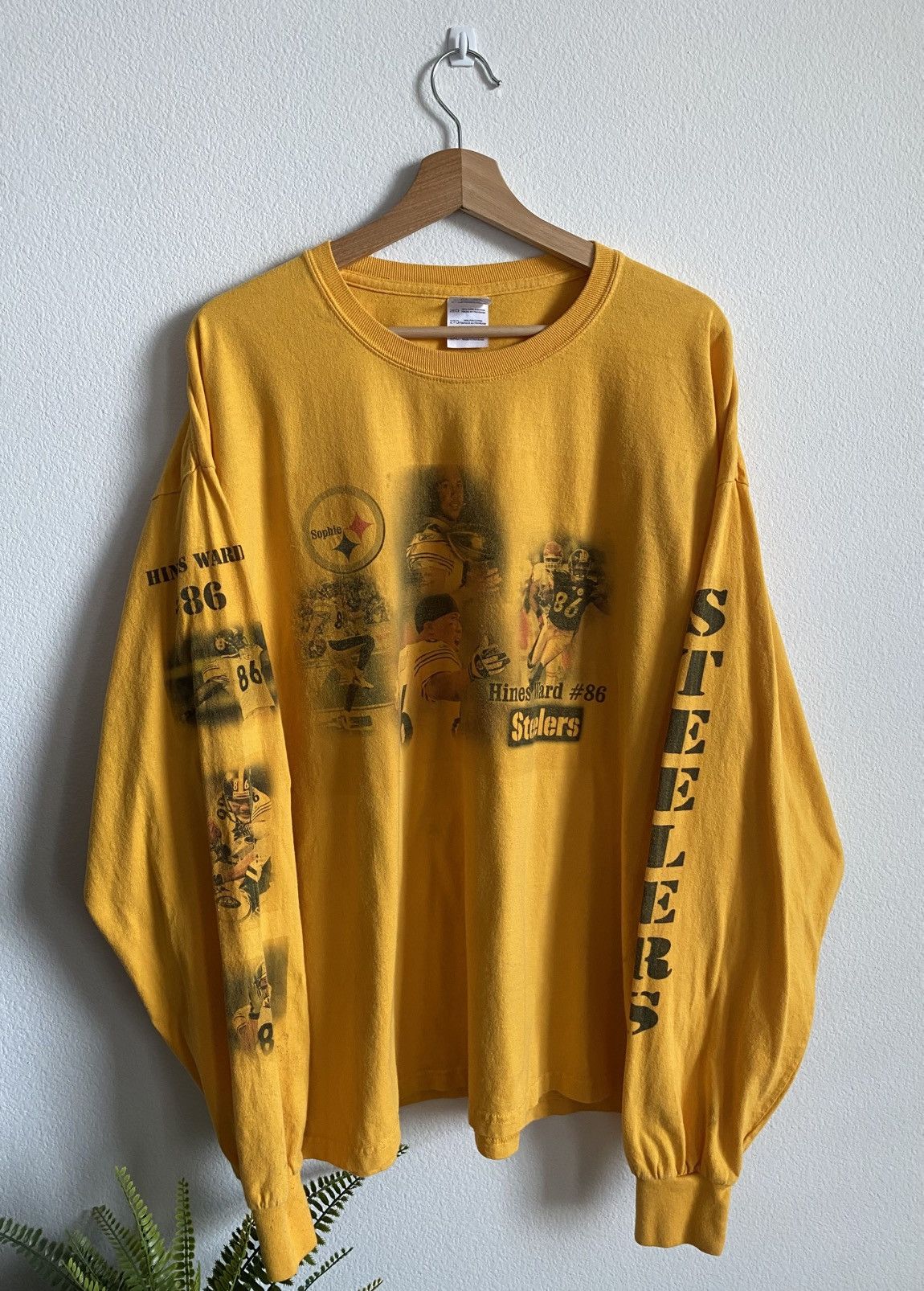 NFL Hines Ward Steelers NFL Player Tee Size US XXL / EU 58 / 5 - 1 Thumbnail