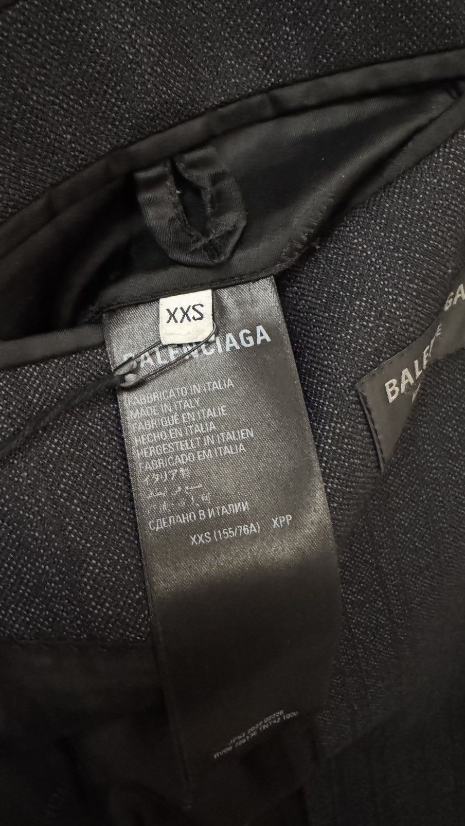 Balenciaga Balenciaga Garde Robe Wool Blazer Size 44S - 11 Thumbnail