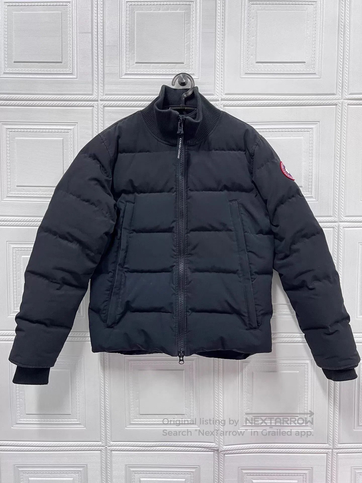 Canada Goose Black Puffer Bomber Jacket Size M. Size US M / EU 48-50 / 2 - 1 Thumbnail