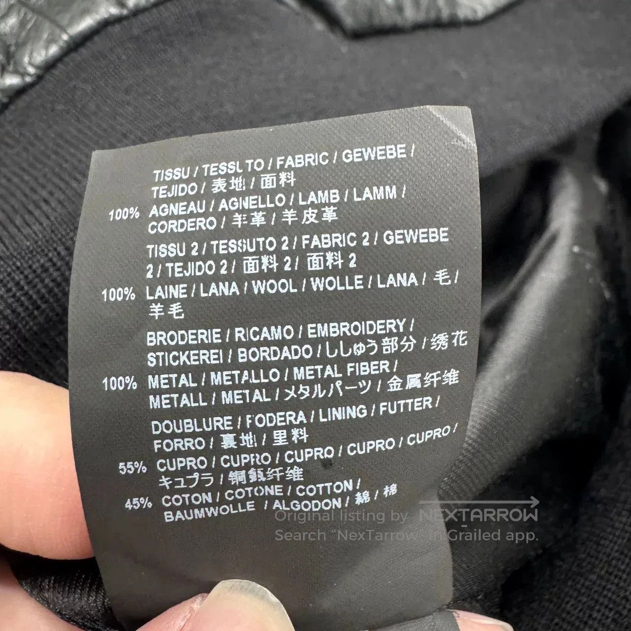 Saint Laurent Paris SLP Firework Rivet Leather Jacket. Size US M / EU 48-50 / 2 - 4 Thumbnail
