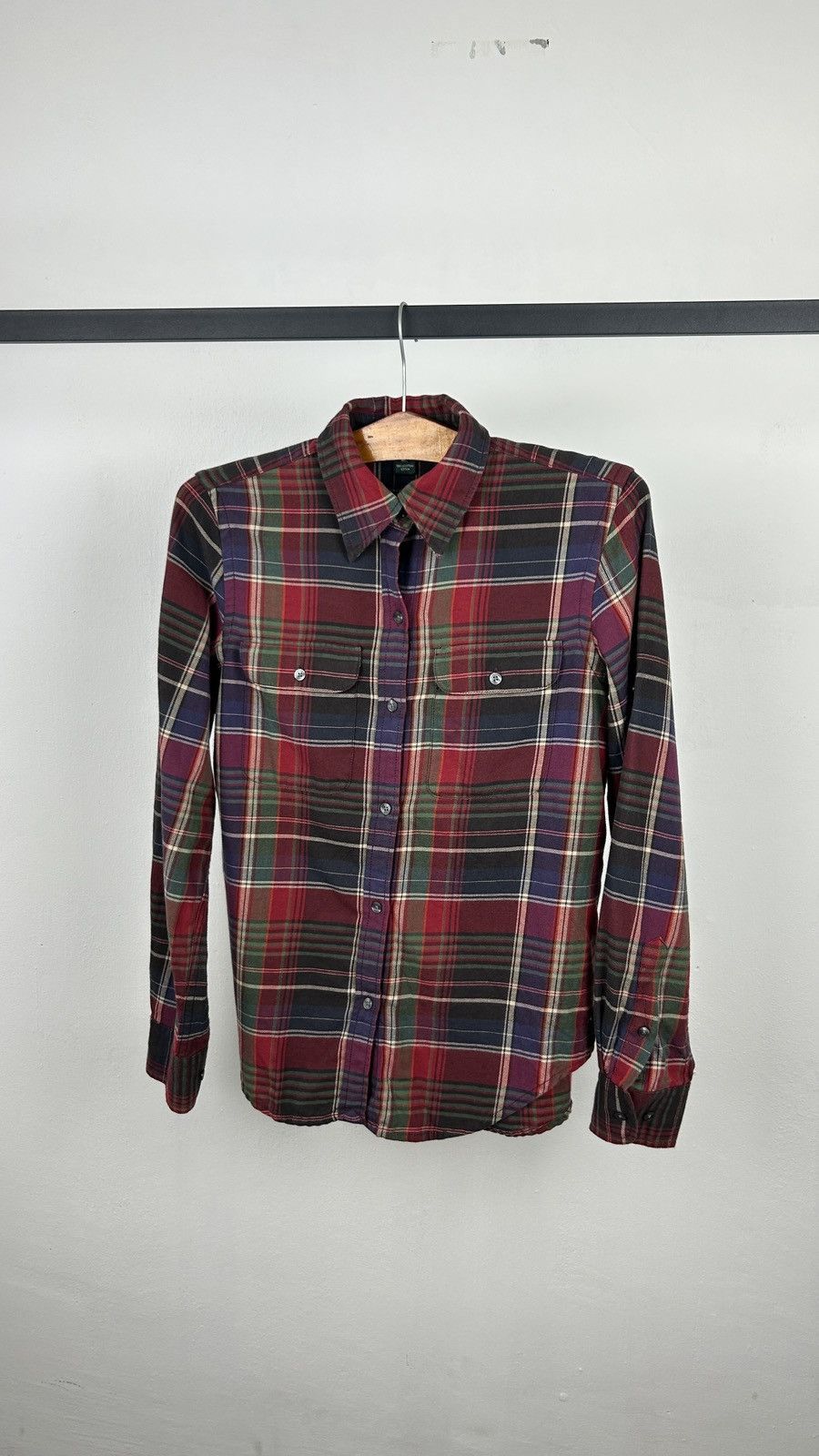 Lauren Ralph Lauren × Polo Ralph Lauren × Ralph Lauren Lauren Ralph Lauren Petite Flannel Shirt Size S / US 4 / IT 40 - 4 Thumbnail