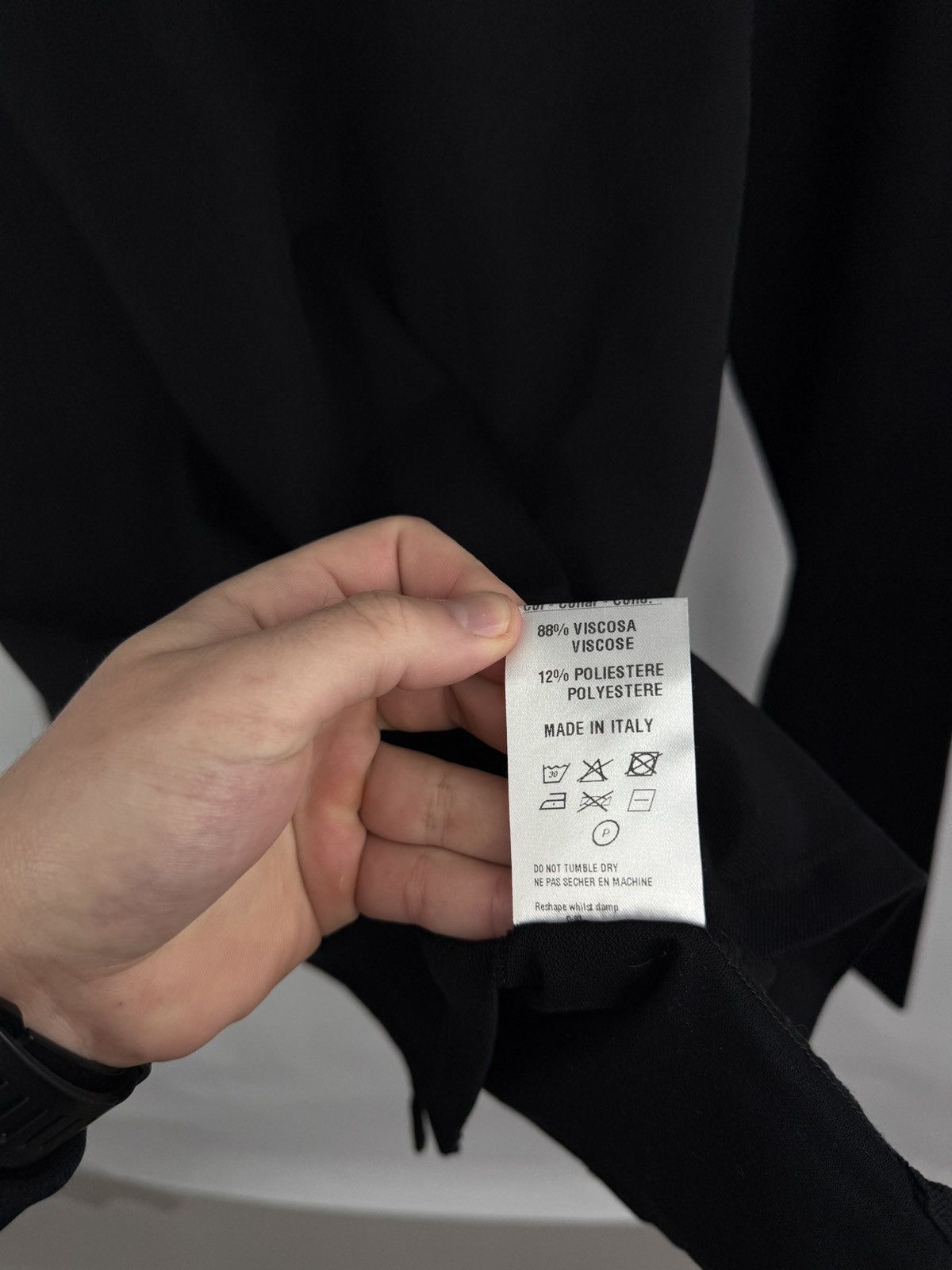 Lanvin 🇫🇷 Lanvin Luxury Classic Long Sleeve Polo Shirt Rare Size US S / EU 44-46 / 1 - 8 Thumbnail