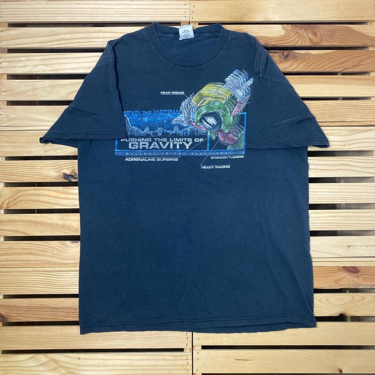 Other Vintage Six Flags x Marvin the Martian Black Tee Size Large Size US L / EU 52-54 / 3 - 1 Thumbnail