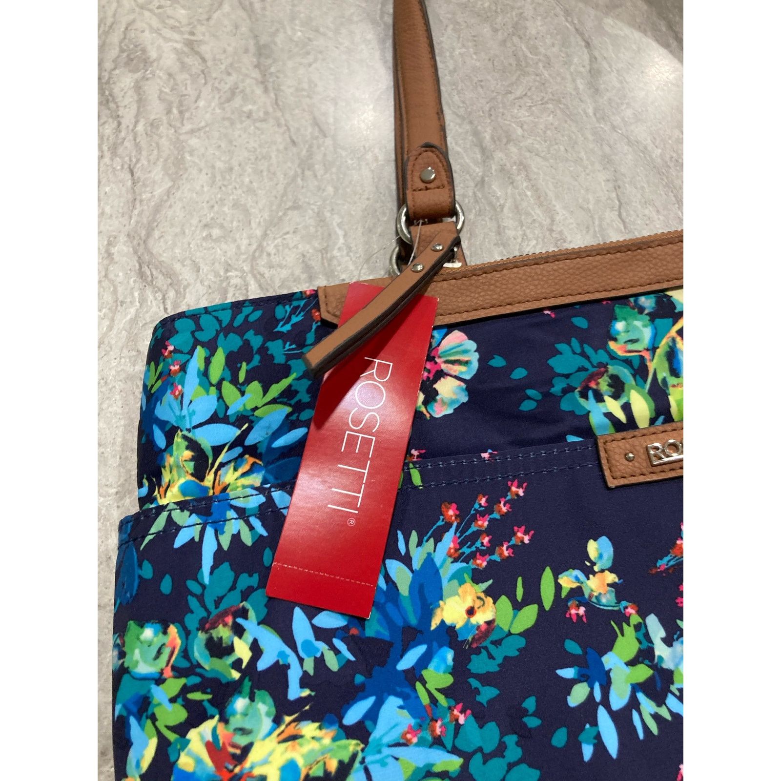 Other Rosetti Taryn Floral Shoulder Bag Multicolor Leatherette Size ONE SIZE - 2 Thumbnail