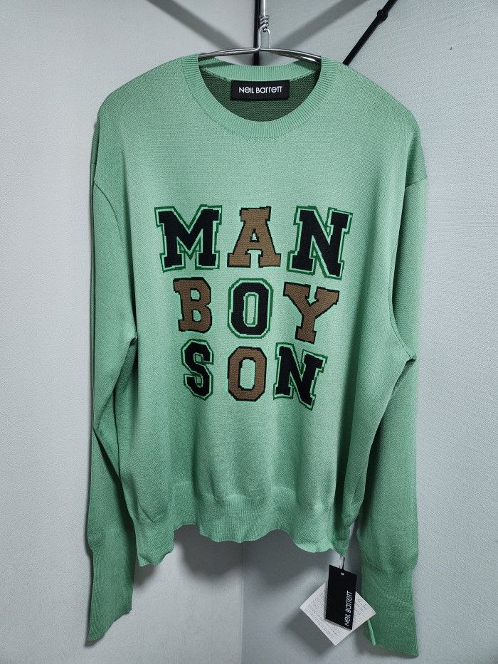 Neil Barrett Neil Barrett Man Boy Son Crewneck Sweater Size US S / EU 44-46 / 1 - 1 Thumbnail