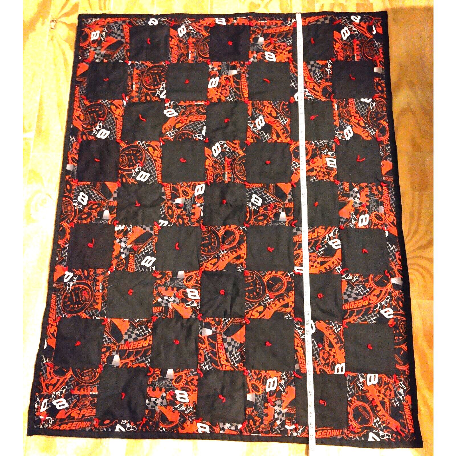 The Unbranded Brand Nascar #8 Speedway Rectangle 38 x50 Child's Blanket Size ONE SIZE - 2 Thumbnail