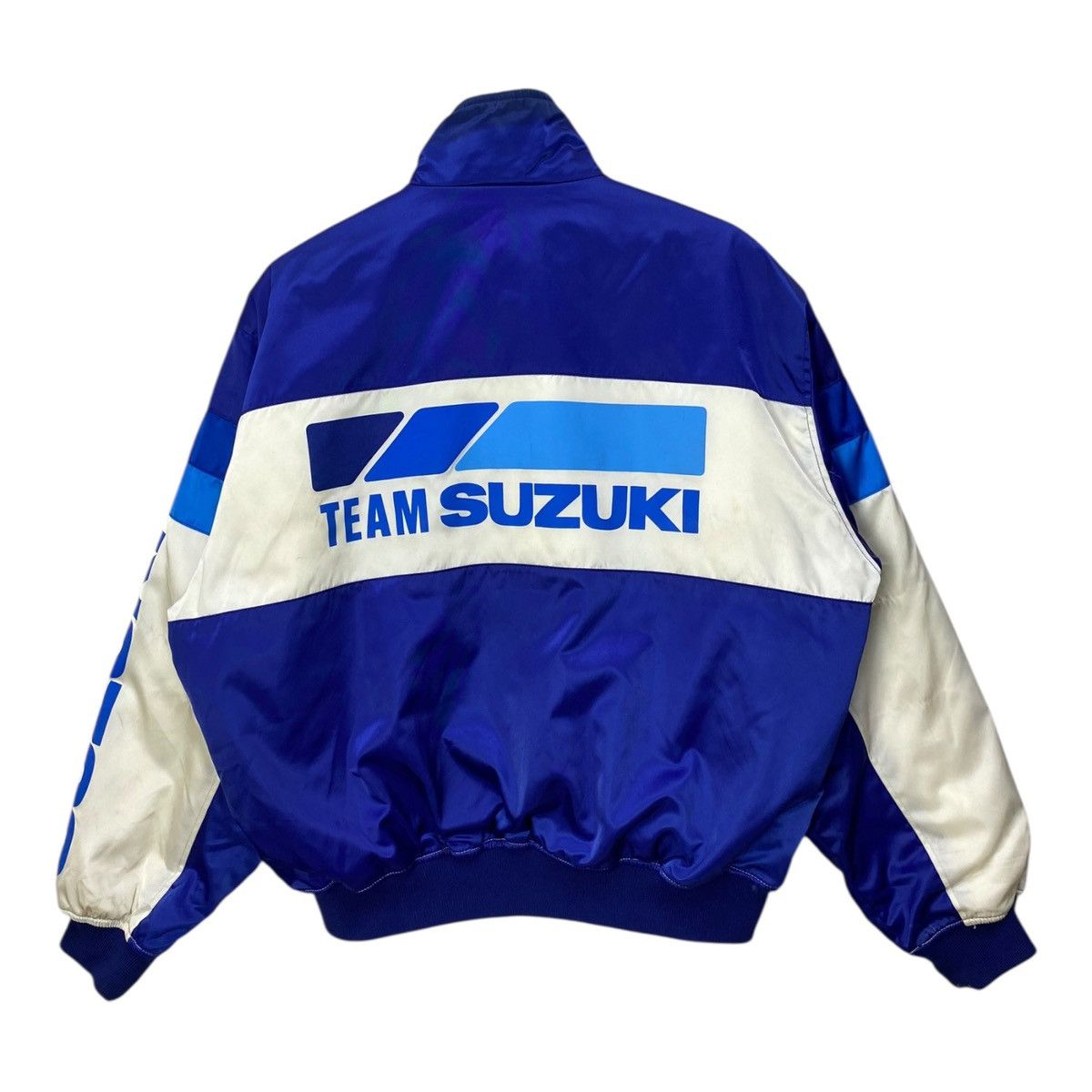 Japanese Brand Vintage Motor Racing Team Suzuki Bomber Jacket Full Zip Size US L / EU 52-54 / 3 - 5 Thumbnail