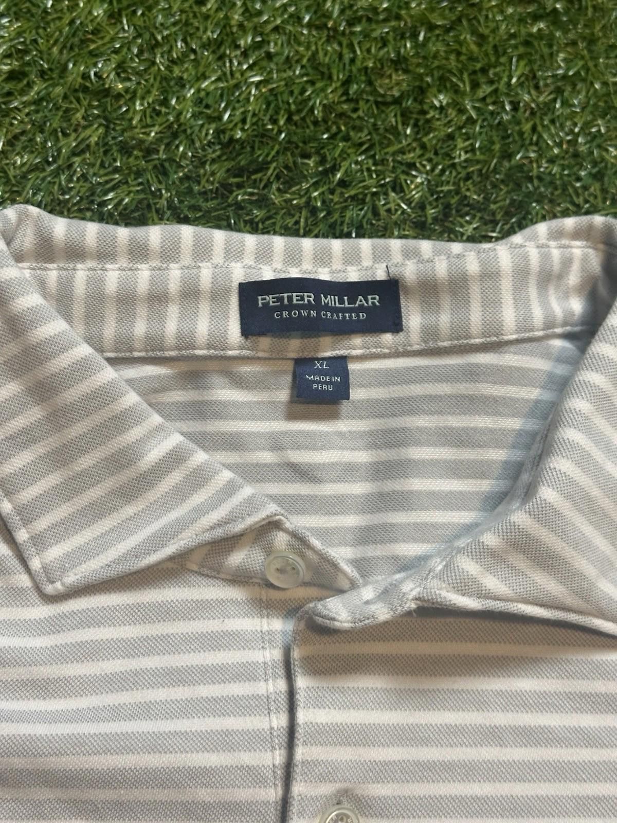 Peter Millar PETER MILLAR MENS CROWN CRAFTED POLO size XL Size US XL / EU 56 / 4 - 6 Thumbnail