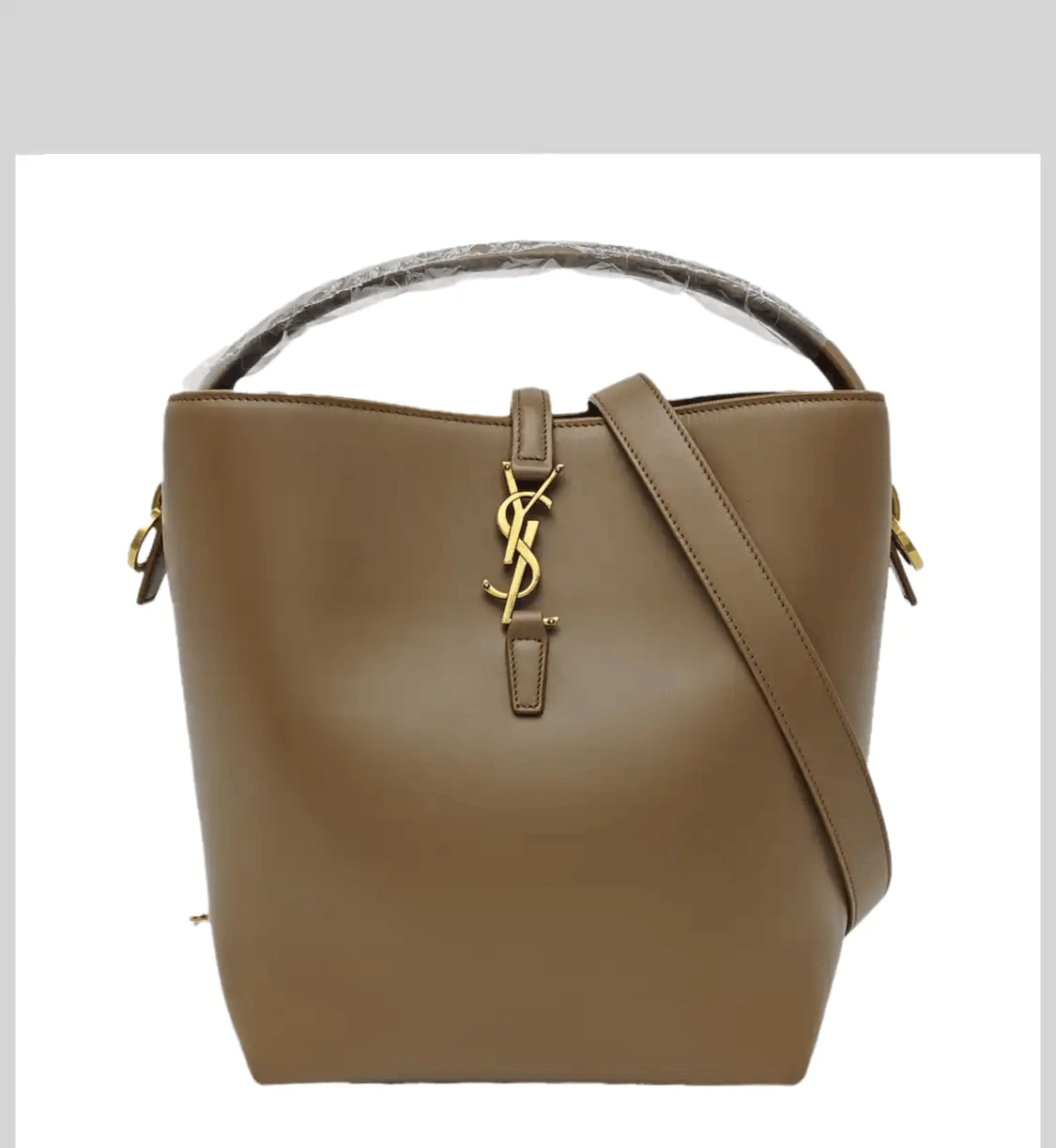 Saint Laurent Paris Saint Laurent Paris YSL LE 37 Large brown cowhide leather shoulder bag handbag c Size ONE SIZE - 1 Thumbnail