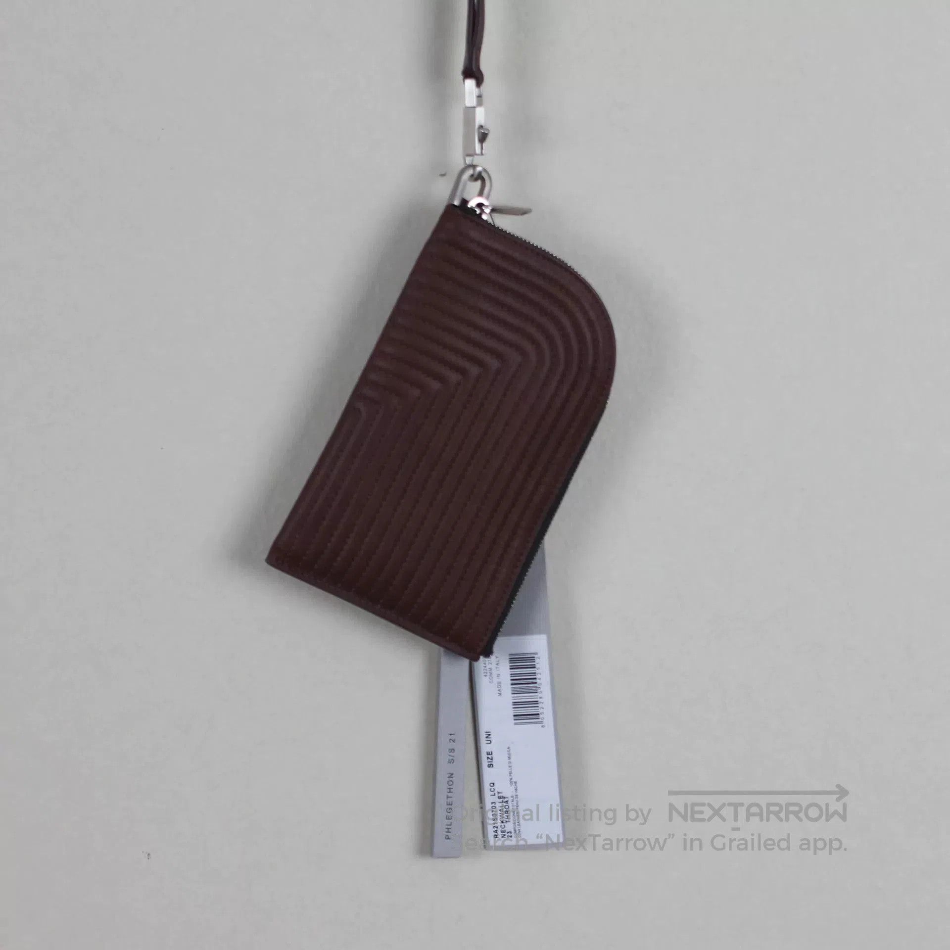 Rick Owens Rick Owens Geometric Brown Leather Bag. Size ONE SIZE - 2 Thumbnail