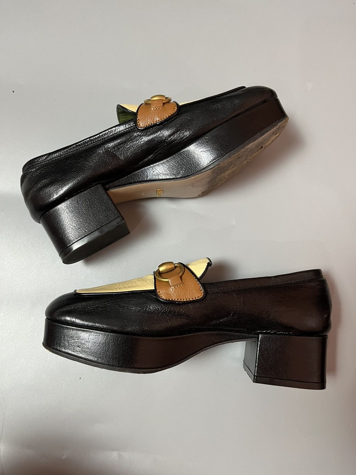 Gucci Gucci - Tom Ford Houdan platform heels loafers Size US 5.5 / IT 35.5 - 2 Thumbnail