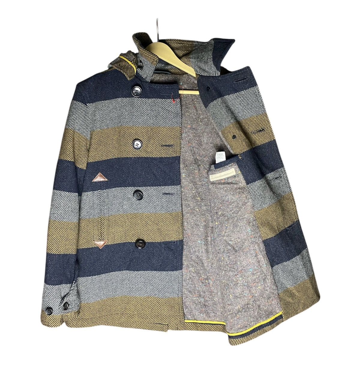Japanese Brand Inpatchthys kerri Stripe Like Kapital Jacket Size US M / EU 48-50 / 2 - 3 Thumbnail