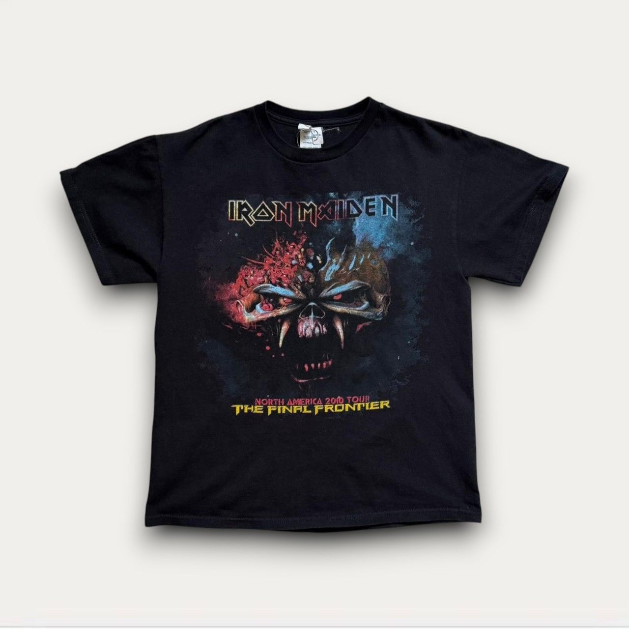 Iron Maiden Vintage Iron Maiden The Last Frontier Tour T-Shirt Size US M / EU 48-50 / 2 - 1 Thumbnail