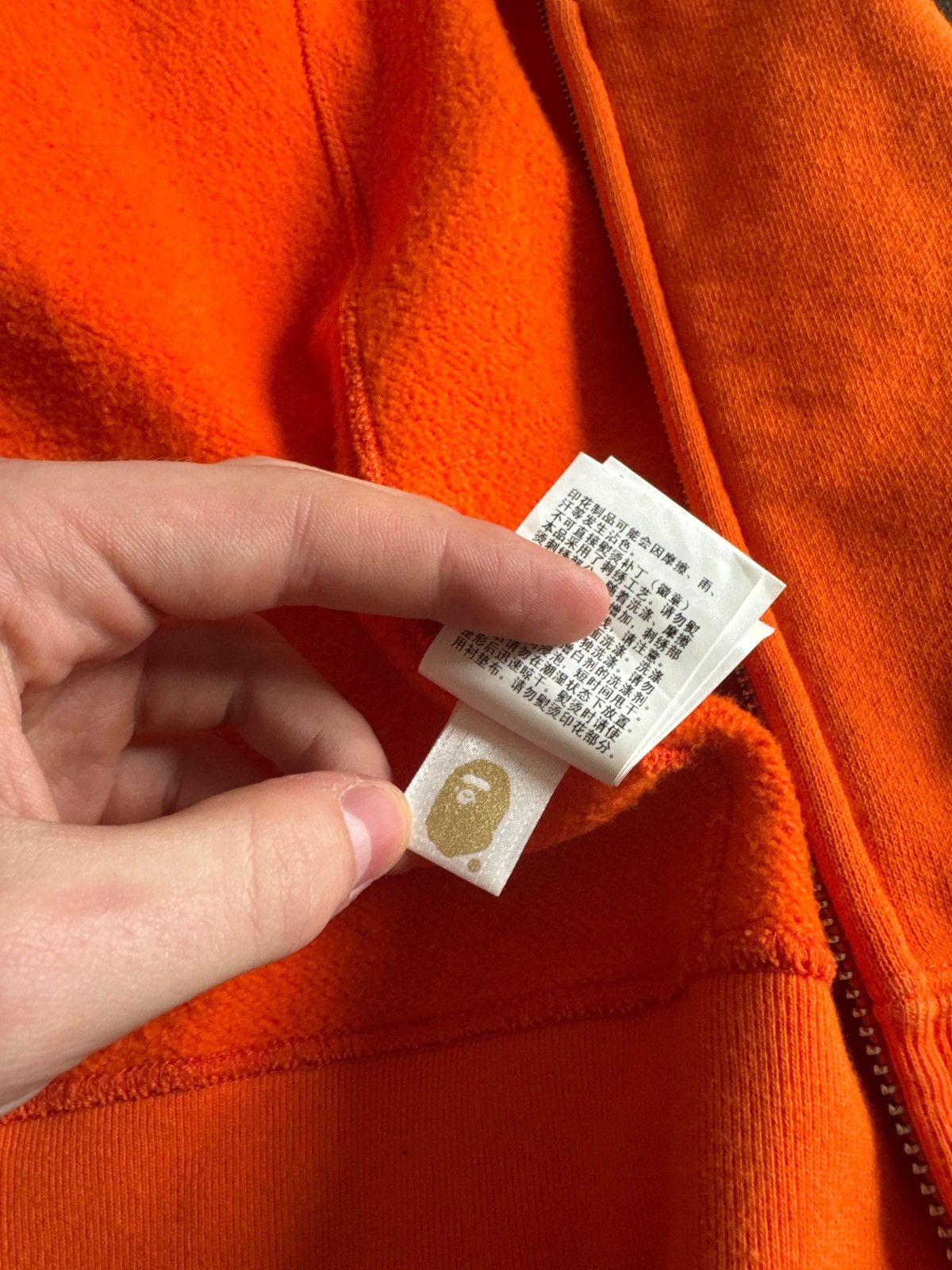 Bape Bape (A bathing ape) orange tiger full zip hoodie Size US M / EU 48-50 / 2 - 4 Thumbnail