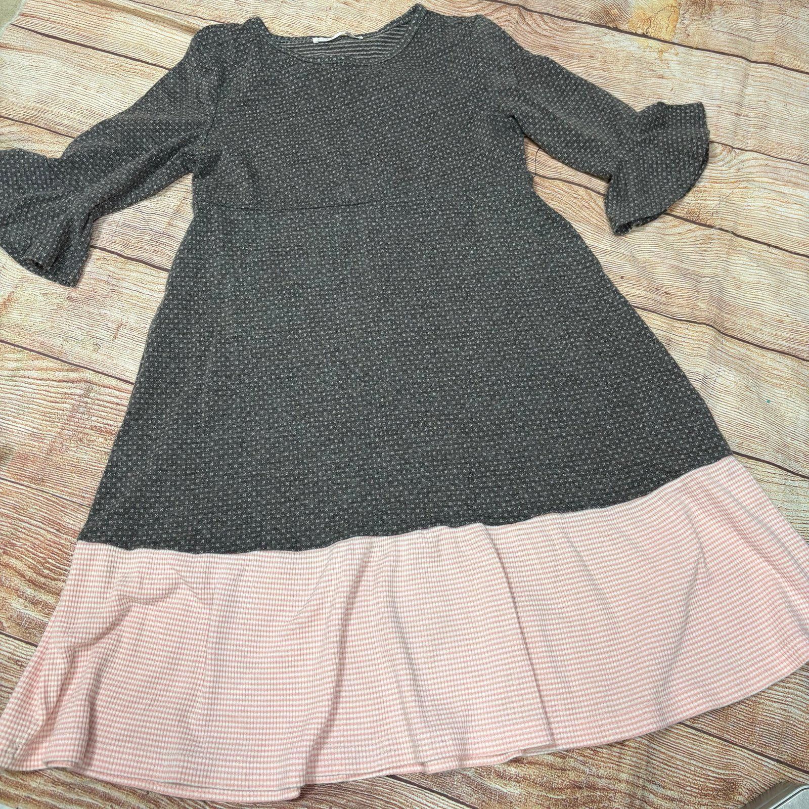 Other Trend Blossoms Girls Size 10 Dress with Ruffled Sleeves Size ONE SIZE - 1 Thumbnail