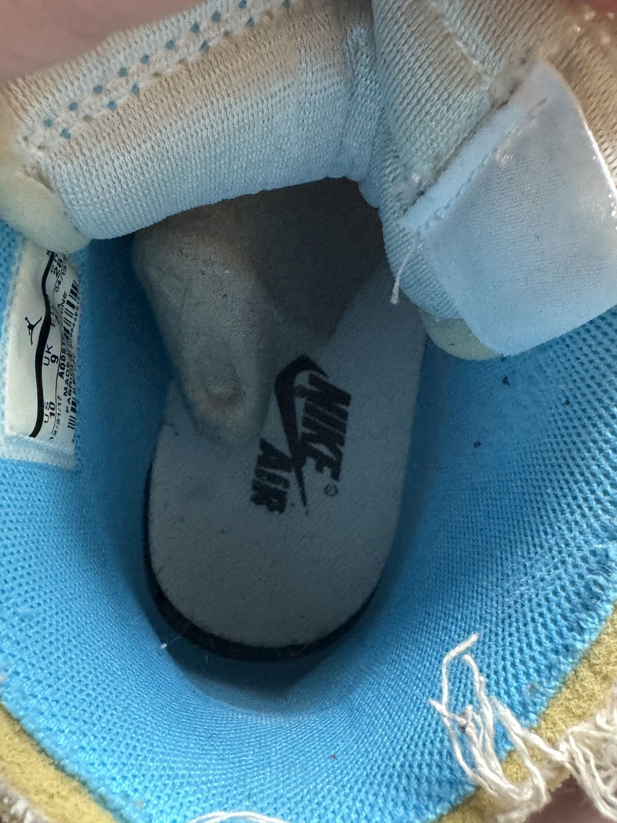Jordan Brand × Off-White OFF WHITE x Air Jordan 1 Retro High OG UNC Size US 10 / EU 43 - 12 Thumbnail