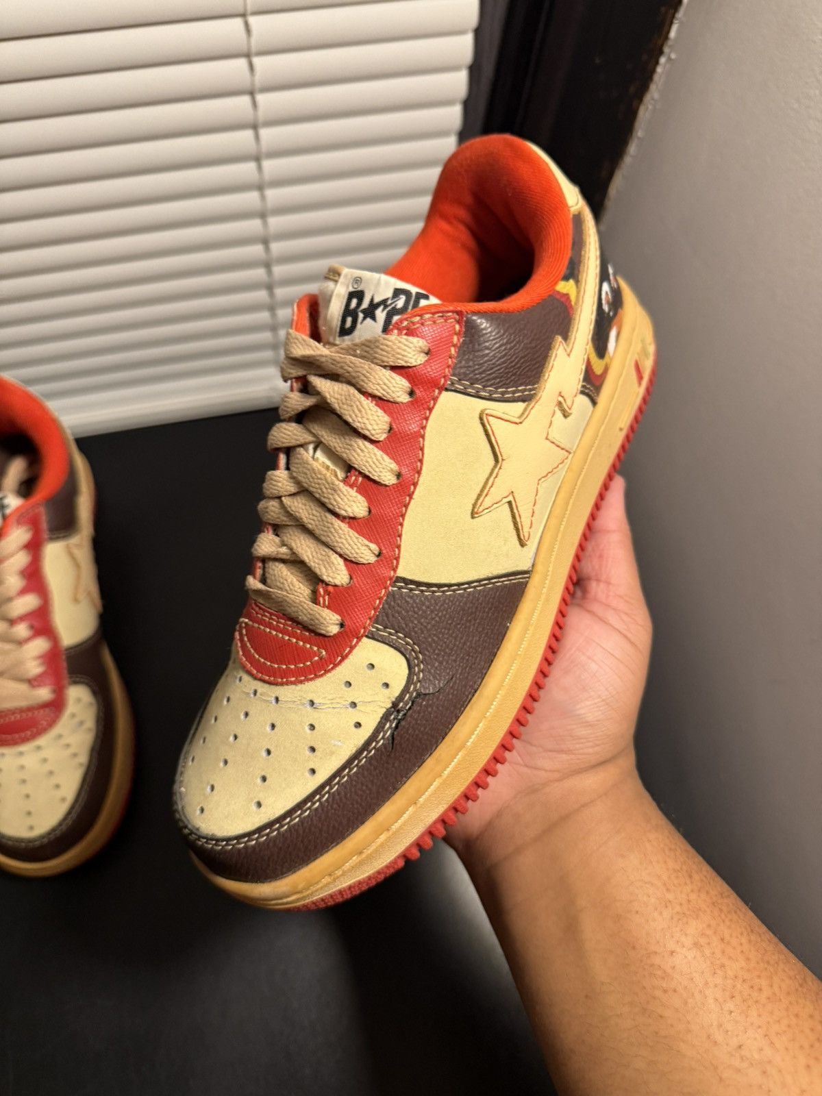 Bape Bapesta College Dropout Kanye Size 6.5 Size US 6.5 / EU 39-40 - 3 Thumbnail