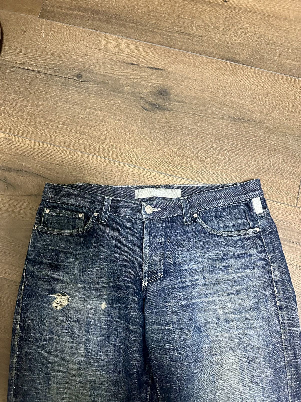 Versace × Vintage Vintage Versace Oversize Y2K Fit Jeans Size US 36 / EU 52 - 5 Thumbnail