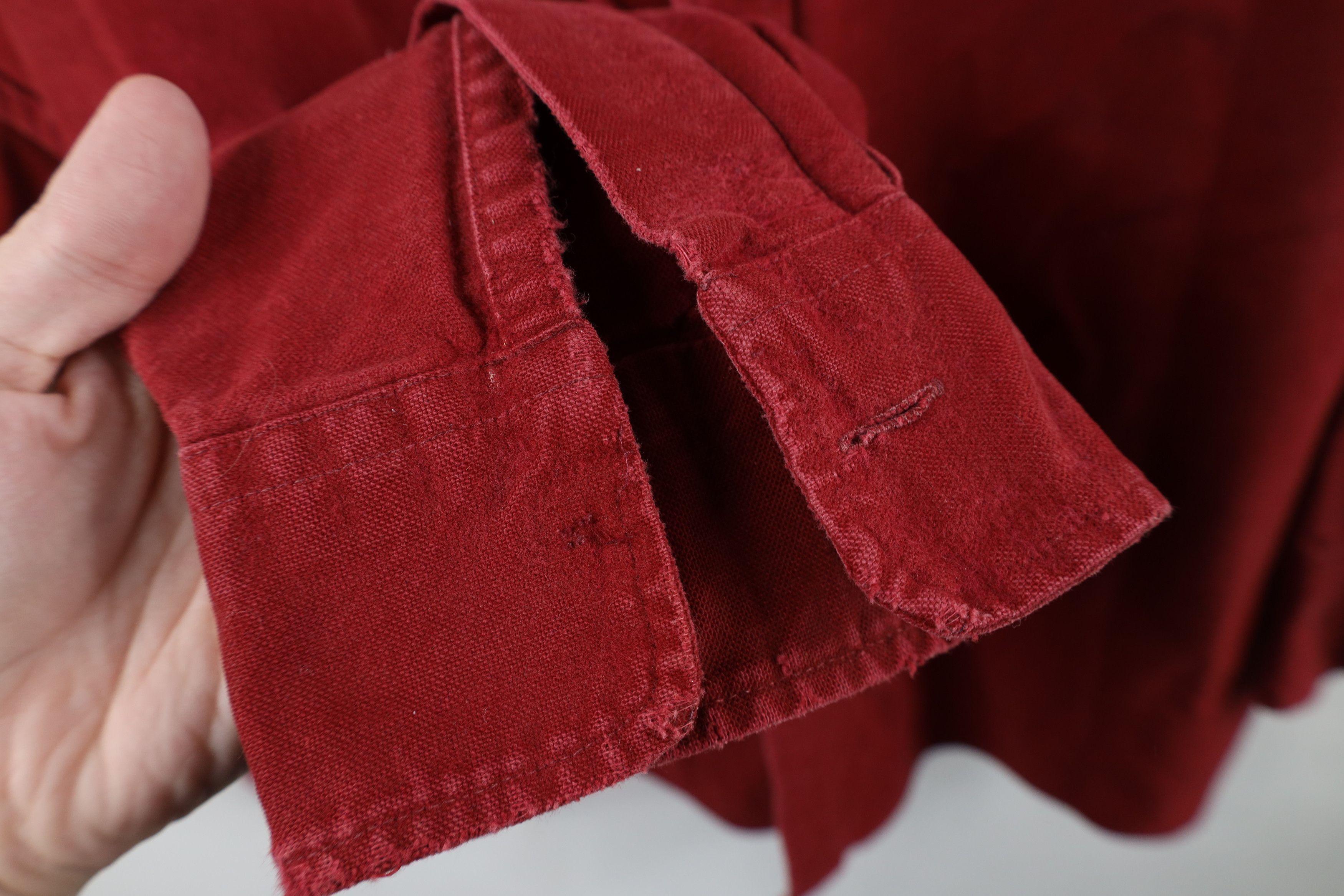 L.L. Bean Vintage 70s LL Bean Chamois Cloth Collared Button Shirt USA Size US M / EU 48-50 / 2 - 6 Thumbnail