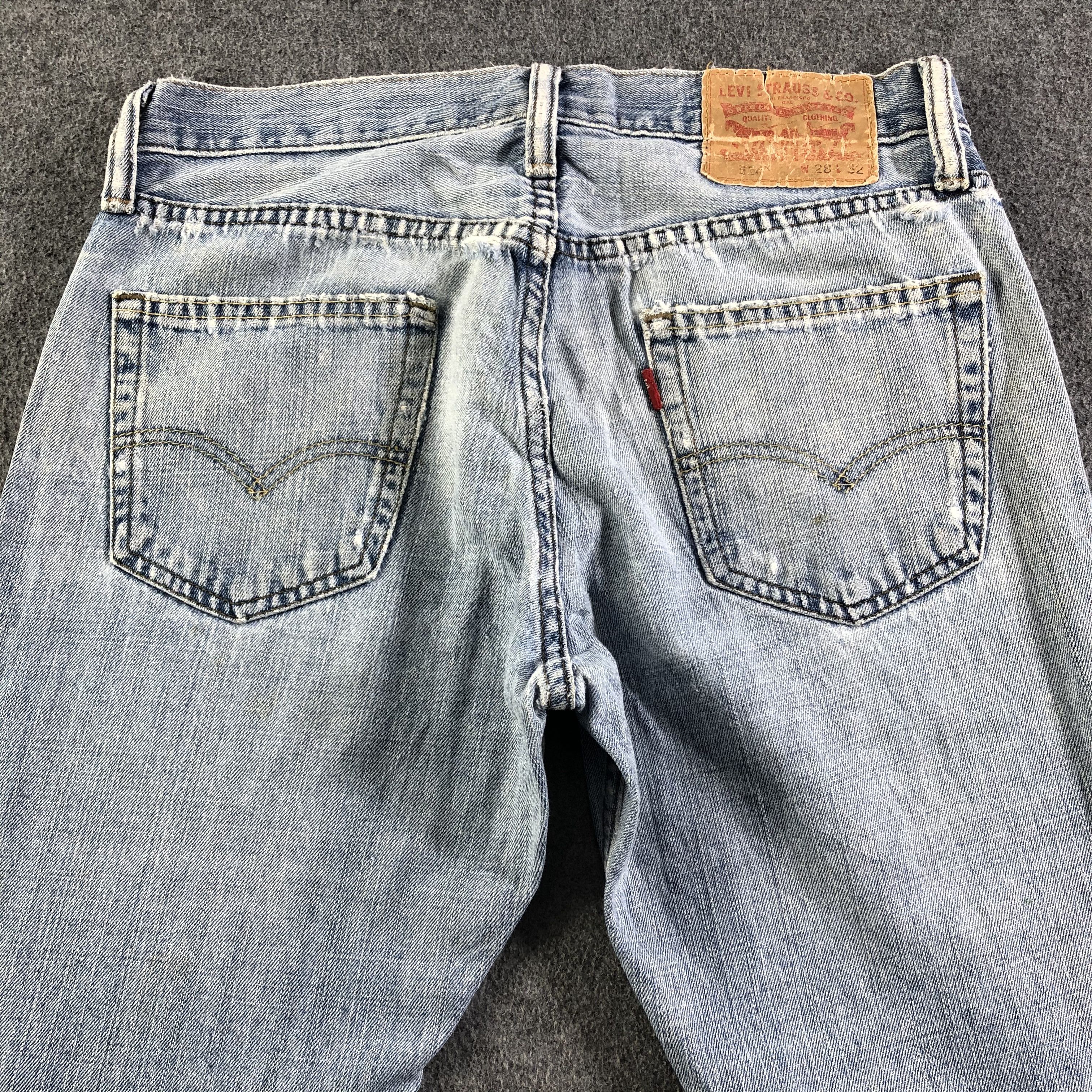 Levi's Vintage Blue Wash Levis 514 Jeans-J3106 Size US 30 / EU 46 - 4 Thumbnail