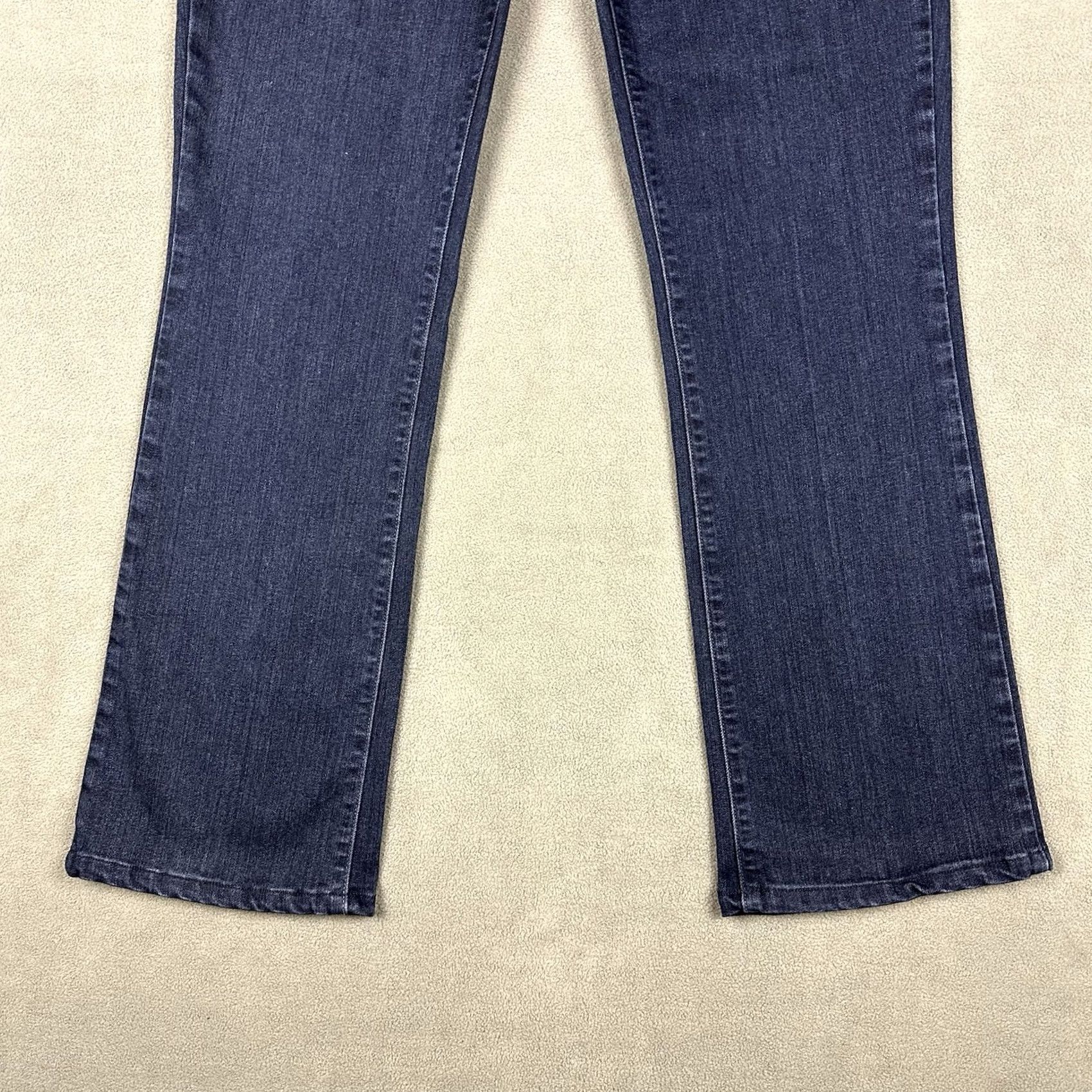 Paige Paige Jeans Womens 32 Blue Denim High Rise Manhattan Eve Bootcut Jeans Size 24" / US 00 / IT 34 - 5 Thumbnail