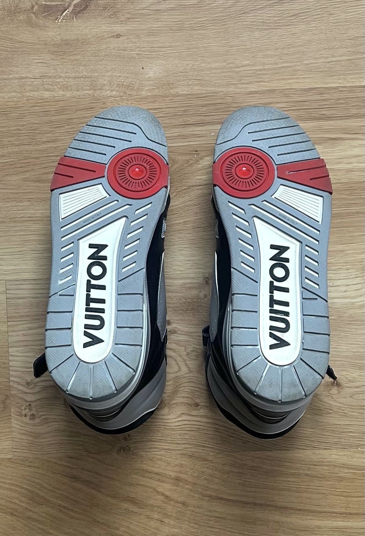 Louis Vuitton Louis Vuitton x Virgil Abloh 408 Trainers Hi Top Sneakers Size US 11 / EU 44 - 12 Thumbnail
