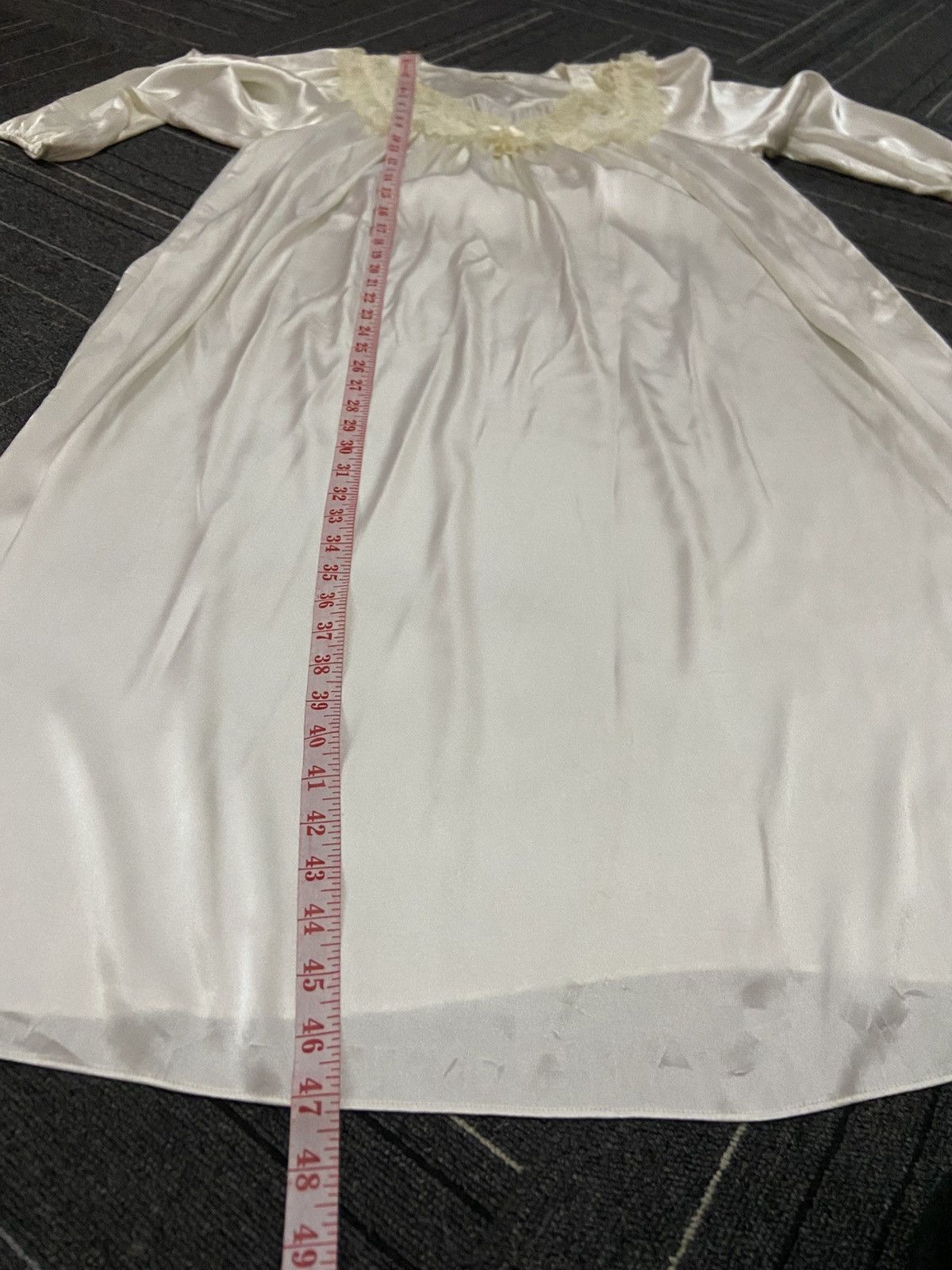 Celine × Vintage Vintage CELINE nightgown lace collar Size ONE SIZE - 10 Thumbnail