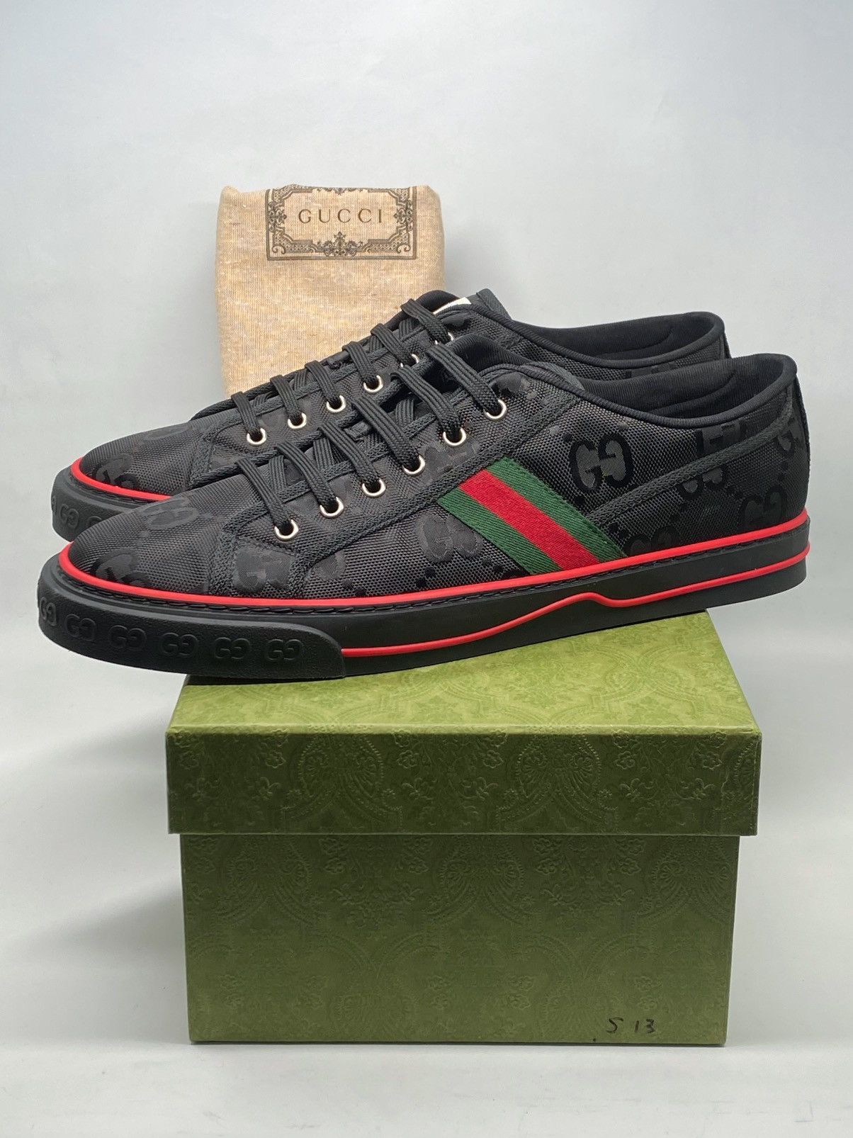 Gucci Gucci Men's Gucci Tennis 1977 Sneaker size 13/us size 14 Size US 14 / EU 47 - 11 Thumbnail