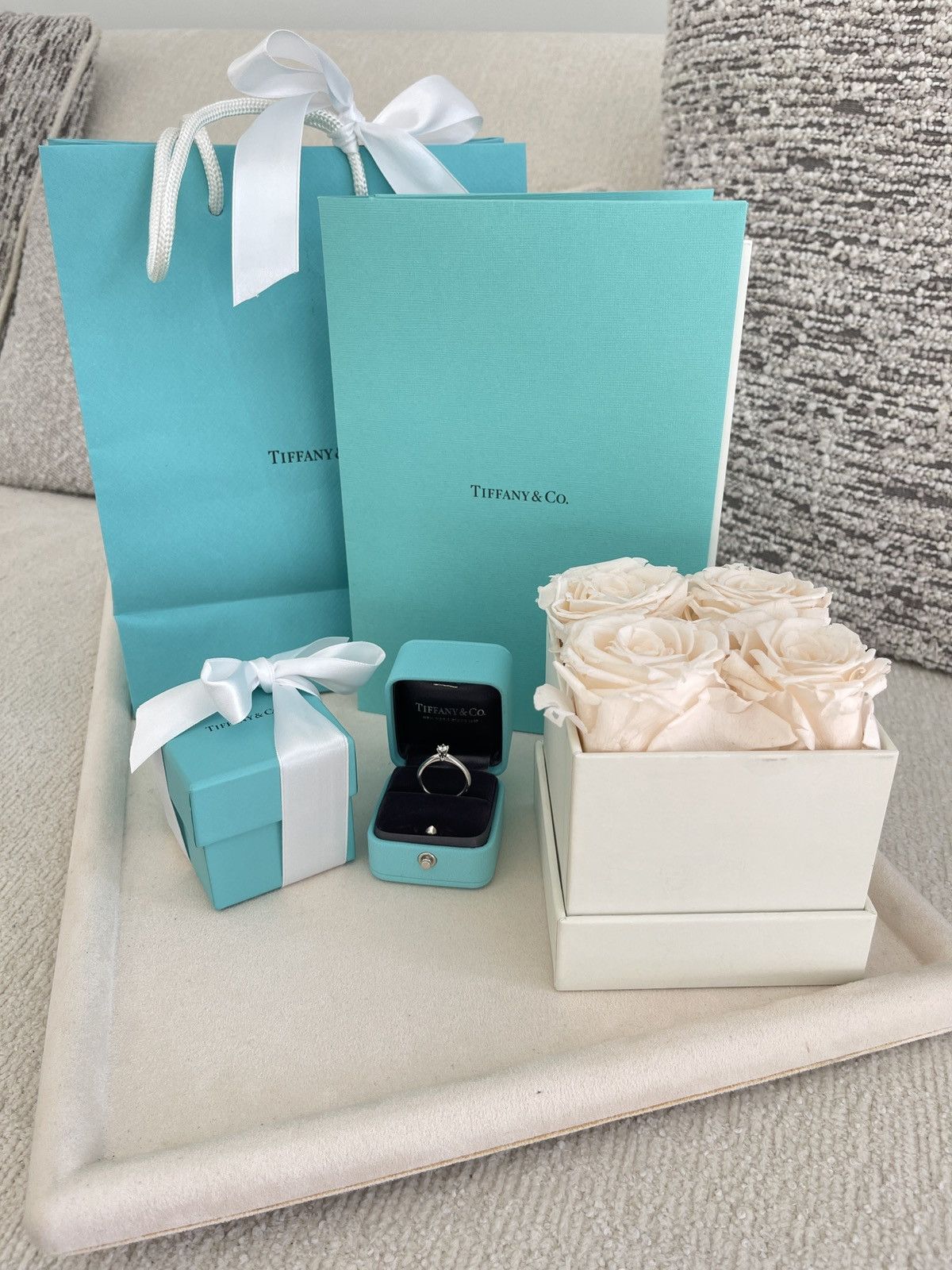 Tiffany & Co. Tiffany & Co. Solitaire Engagement Ring .19 ct sz 6 Size ONE SIZE - 16 Thumbnail