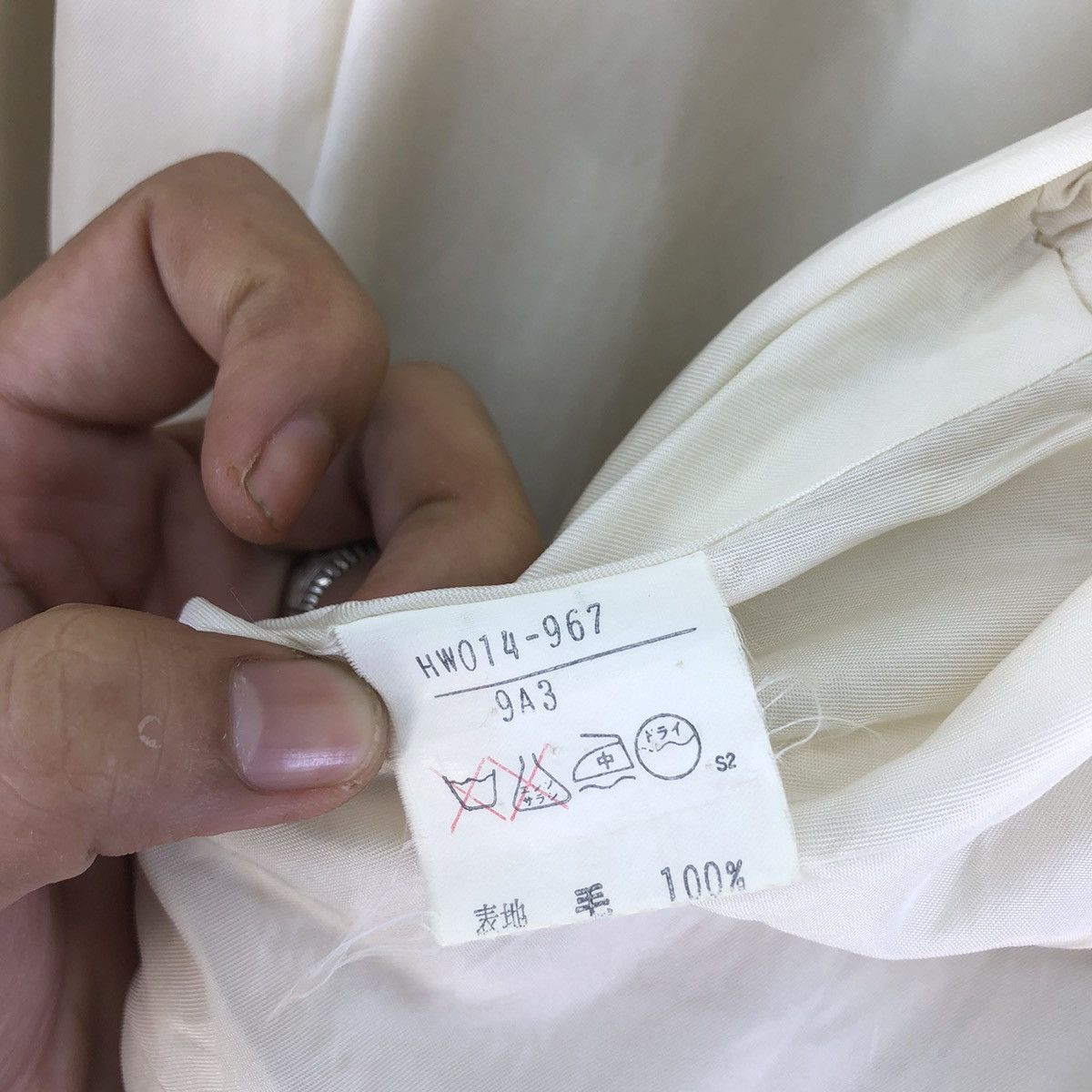 Yves Saint Laurent Archive 80’s Yves Saint Laurent Difussion Femme Heavy Coat Size M / US 6-8 / IT 42-44 - 19 Thumbnail