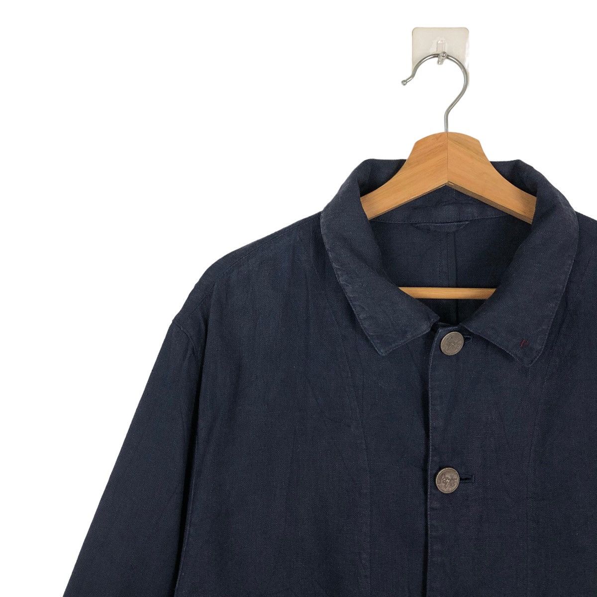Issey Miyake VINTAGE HIKORY CHORE JACKET PAPAS JAPAN INSPIRE ISSEYMIYAKE Size US L / EU 52-54 / 3 - 6 Thumbnail