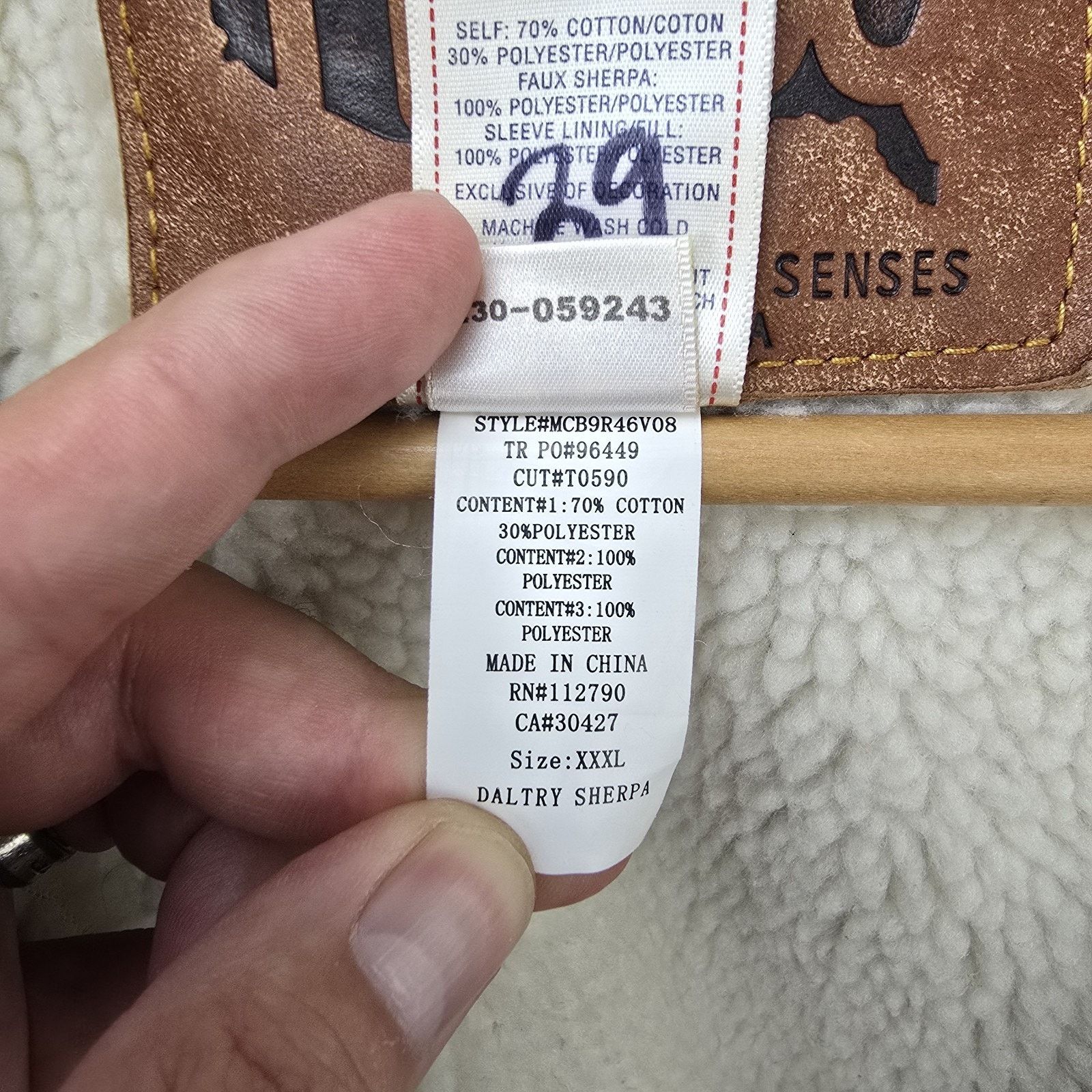 True Religion True Religion Daltry Sherpa Lined Jacket Fits XL Trucker Size US XL / EU 56 / 4 - 8 Thumbnail