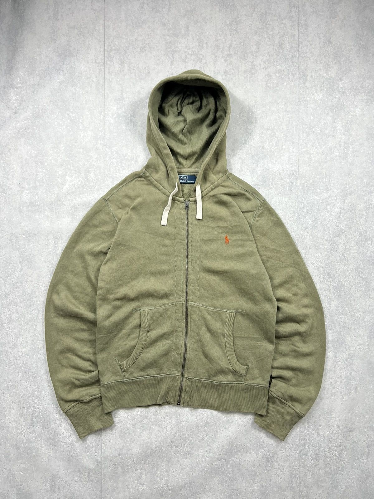 Polo Ralph Lauren 00's POLO RALPH LAUREN ZIP HOODIE Y2K RARE RETRO OLD MONEY Size US M / EU 48-50 / 2 - 1 Thumbnail