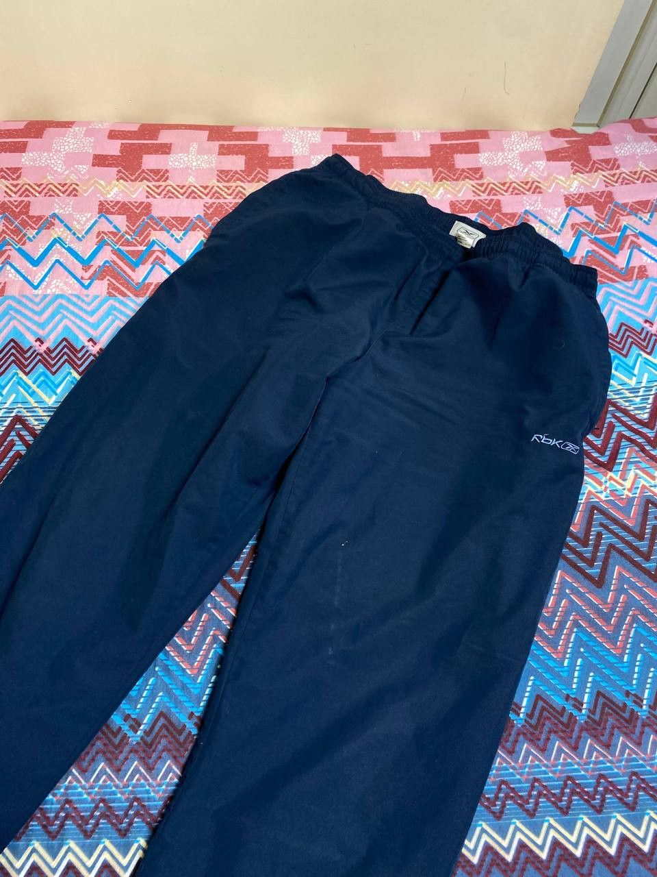 Reebok × Vintage Vintage 90s Reebok Nylon Baggy Y2k Pants Sk8 Joggers Size US 34 / EU 50 - 17 Thumbnail