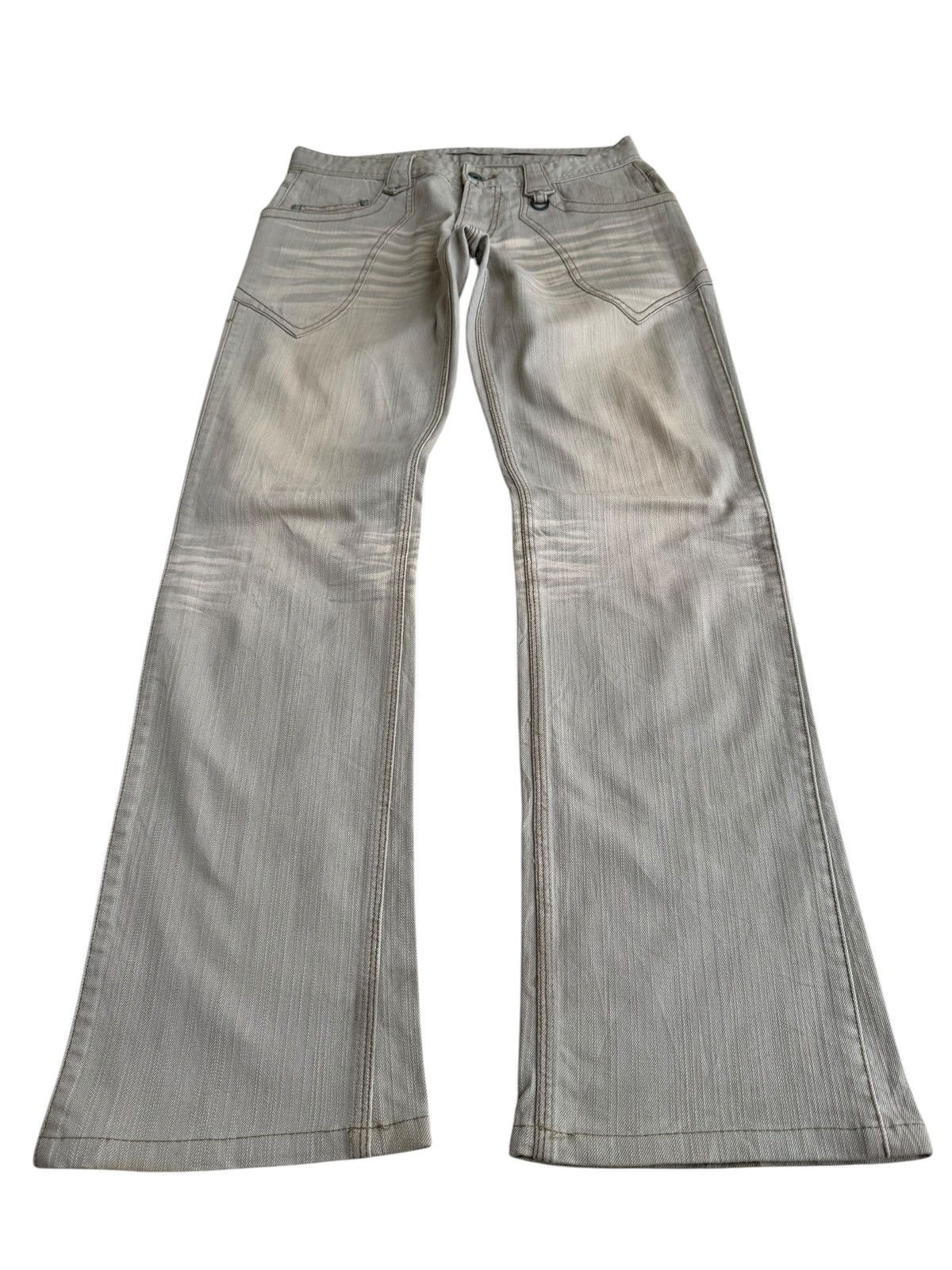 Le Grande Bleu (L.G.B.) Vintage Nico Club For Man Street Cut Pants Size US 31 - 8 Thumbnail