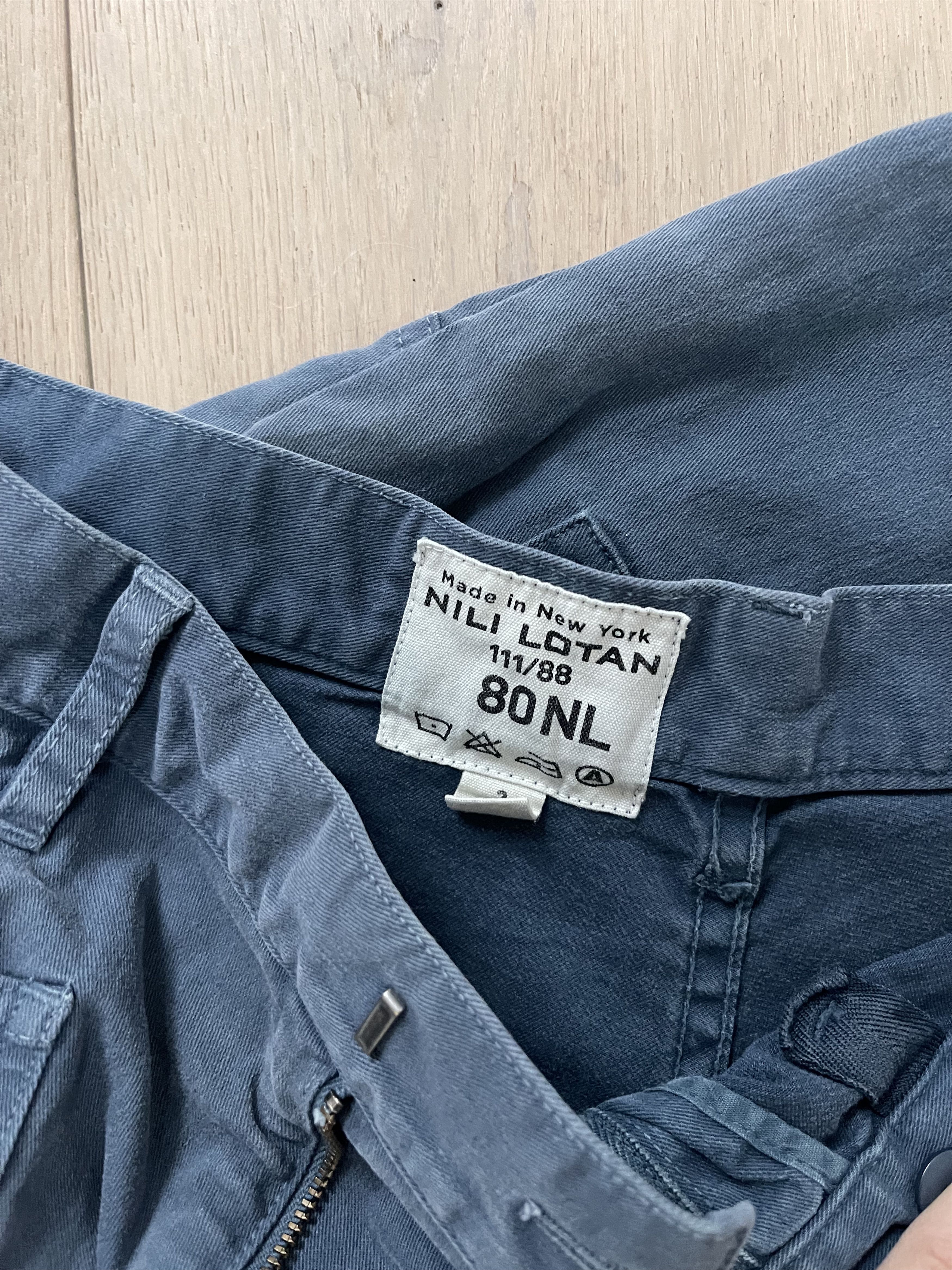 Nili Lotan Nili Lotan Blue Shon Pants Size 26" / US 2 / IT 38 - 5 Thumbnail
