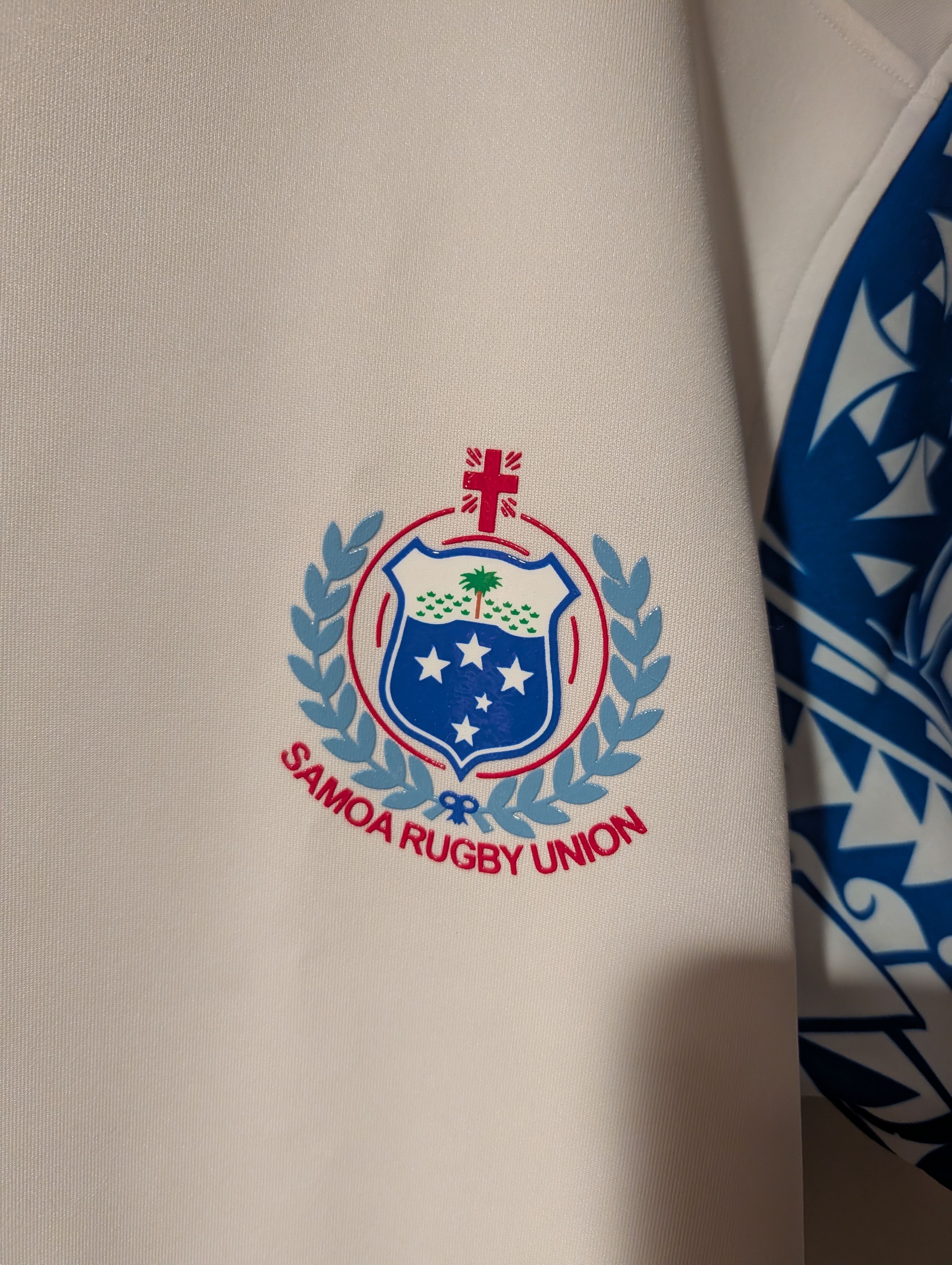 Rugby Ralph Lauren Samoa Rugby World Cup 2019 Japan Jersey Tautua Mo Samoa Size US M / EU 48-50 / 2 - 3 Thumbnail