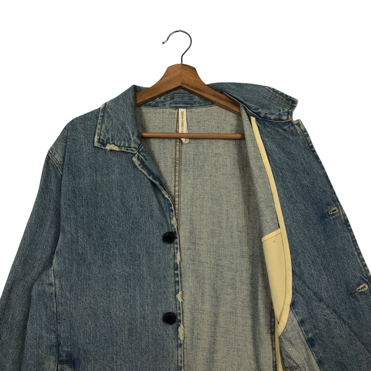 Japanese Brand 🔥VINTAGE CHORE DENIM JACKET NEVER SEEN THING ISSEY MIYAKE Size US M / EU 48-50 / 2 - 14 Thumbnail
