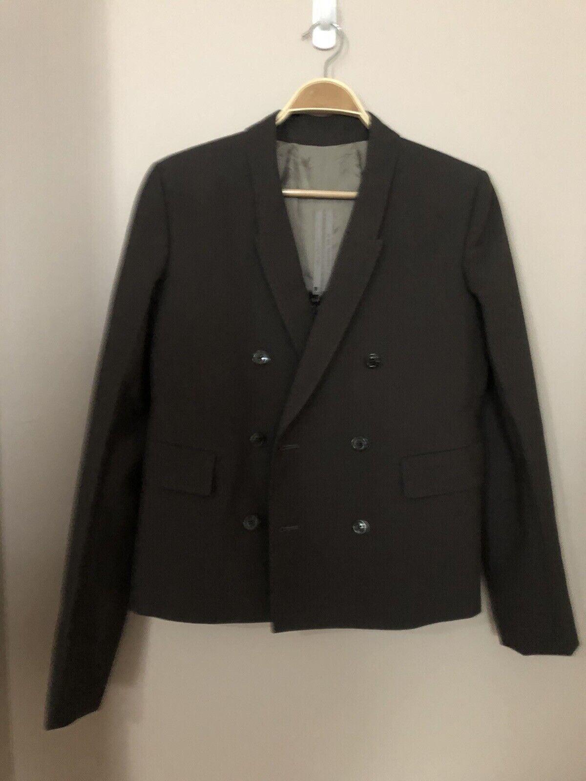 Rick Owens Rick Owens Tailored Walrus Double Breasted Blazer Size S / US 4 / IT 40 - 9 Thumbnail