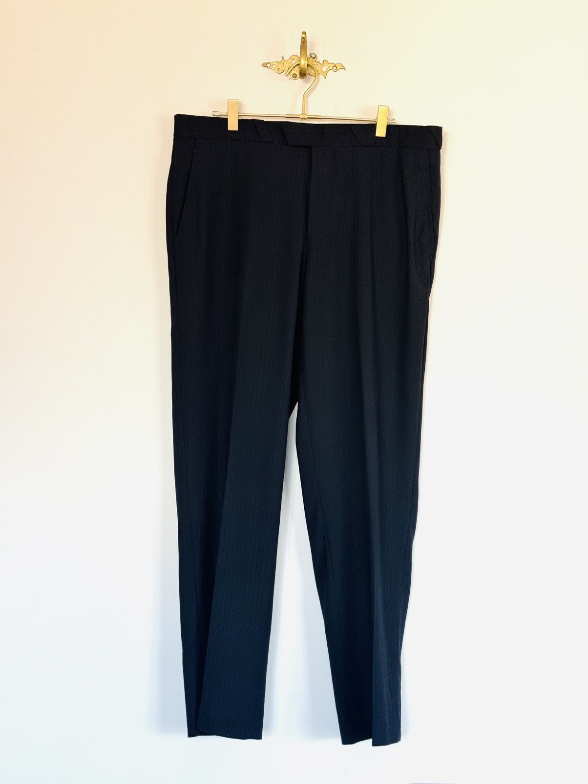Thierry Mugler Vintage Thierry Mugler black slacks sz 52 Size 52R - 7 Thumbnail