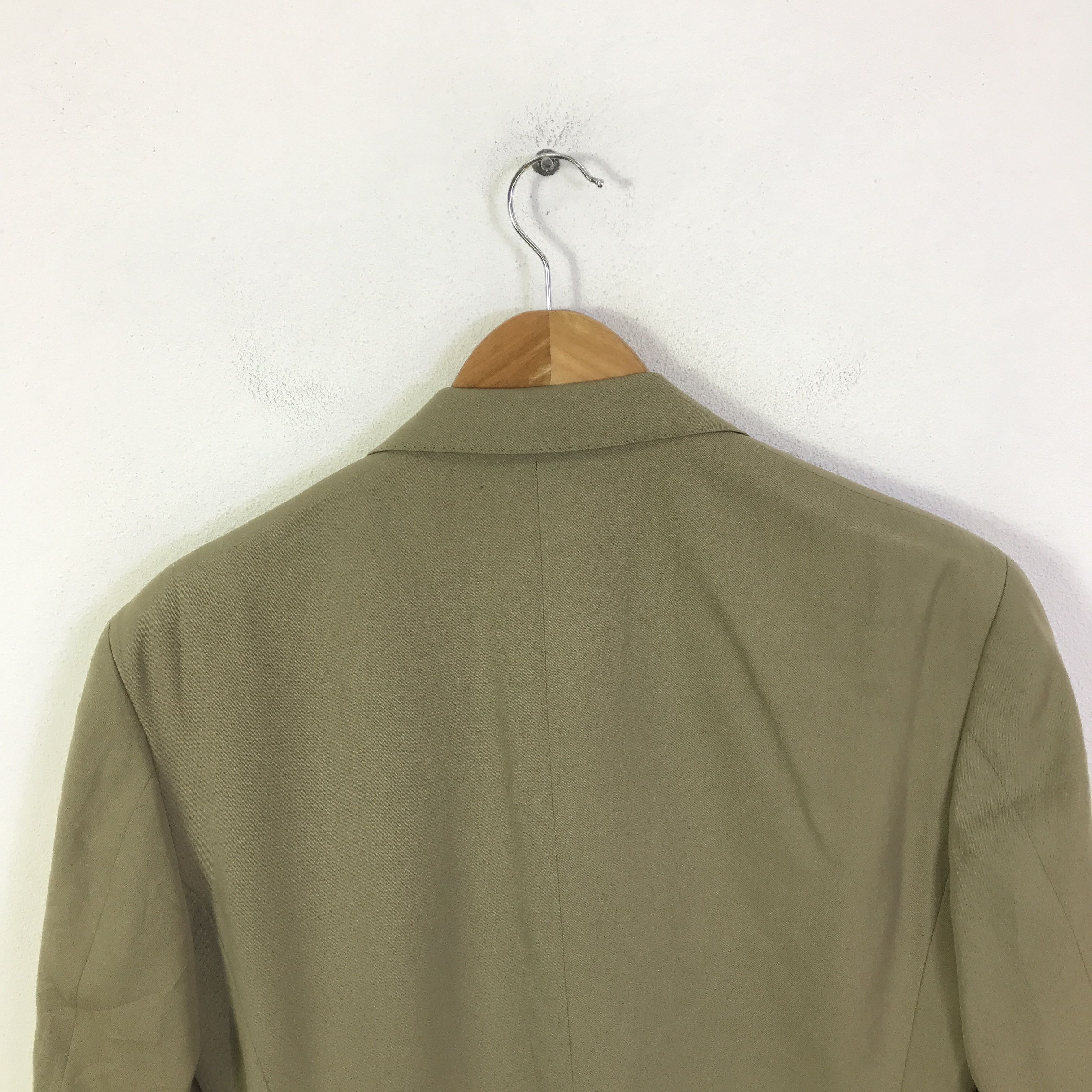 Polo Ralph Lauren Polo ralph lauren Cream Blazer coat jacket K108B18 Size US M / EU 48-50 / 2 - 4 Thumbnail