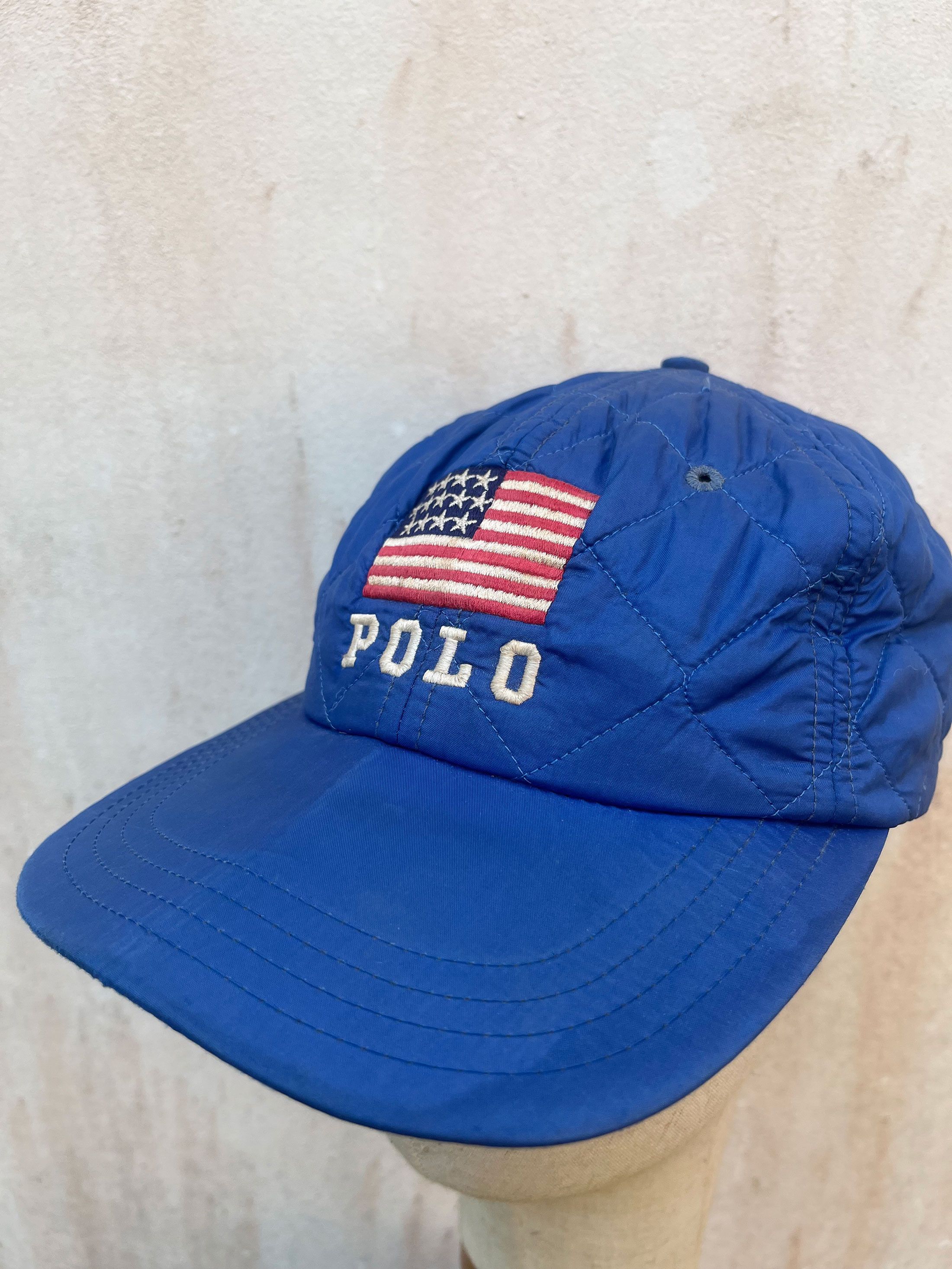 Polo Ralph Lauren Vintage Polo Ralph Lauren Sport Headwear Quilted Size ONE SIZE - 3 Thumbnail