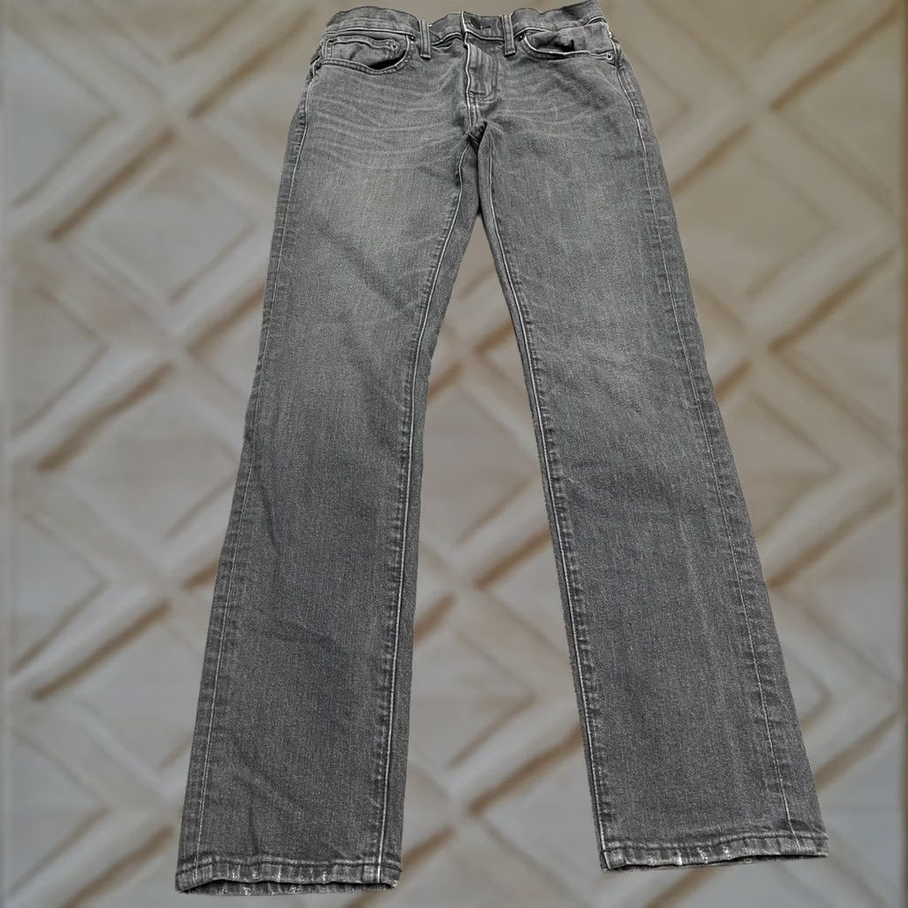 J.Crew J.CREW Flex Slim Fit Denim Jeans Mens 29x31 Black Charcoal Wash Cotton Slim Fit Denim Jeans Mens 29-31 Black Charcoal Wash Size US 29 - 1 Thumbnail